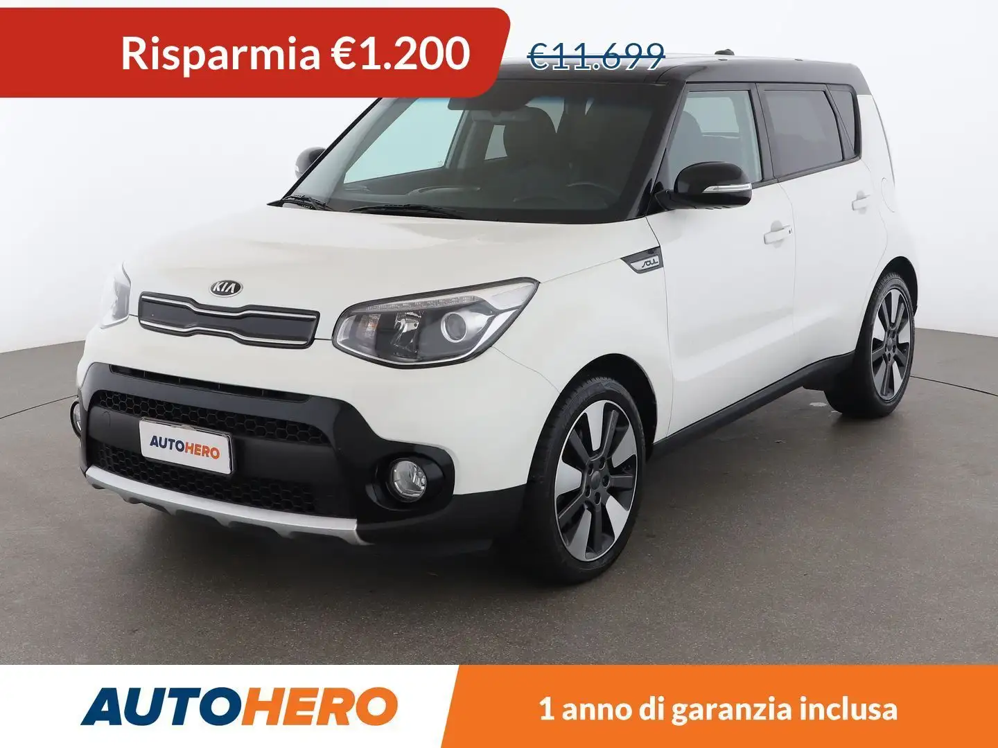 Kia Soul 1.6 CRDi  Life Soul Weiß - 1