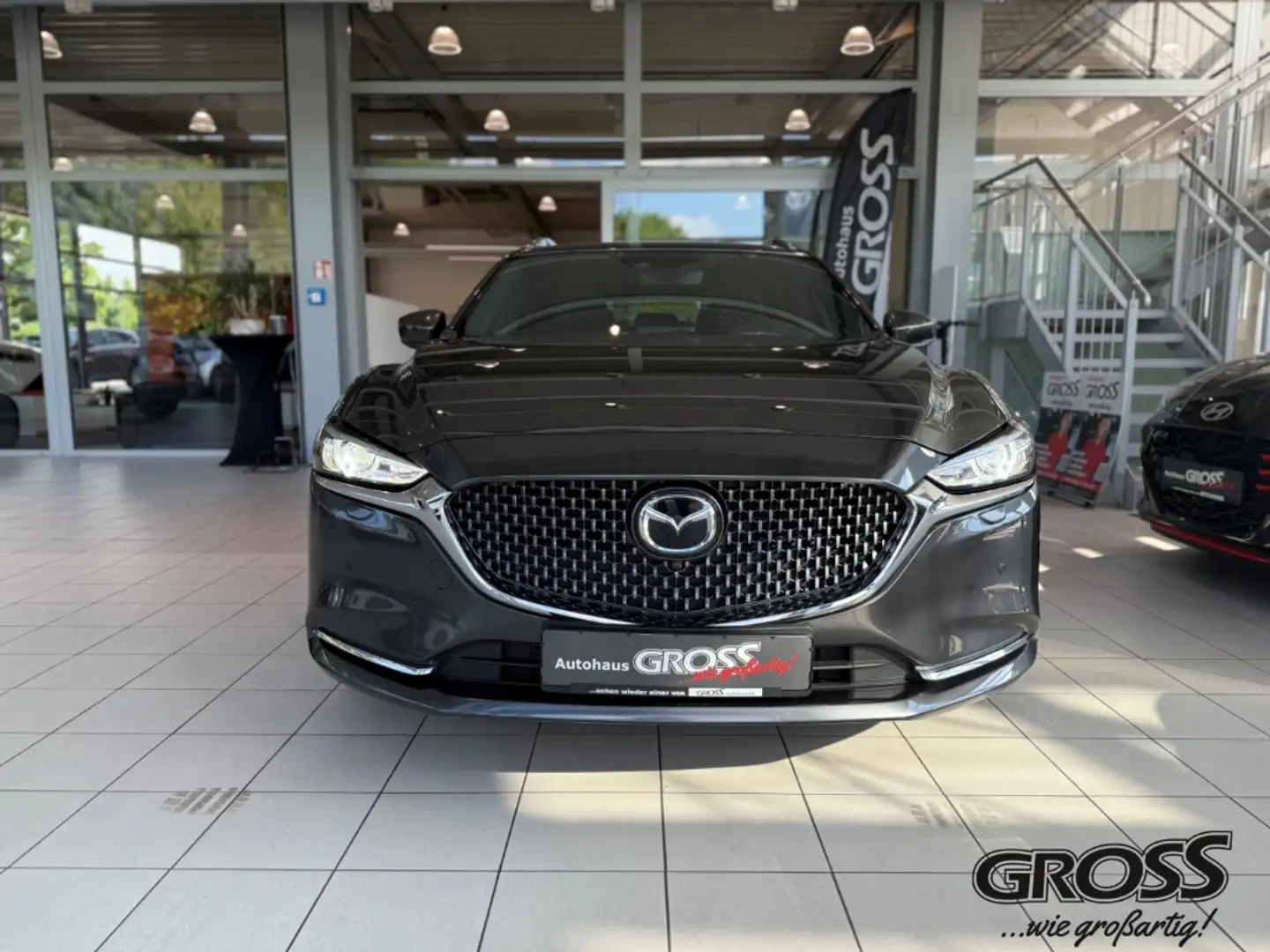 Mazda 6 Kombi Sports-Line AWD 2.2 CD SKYACTIV-D 184 EU6d-T Grijs - 2