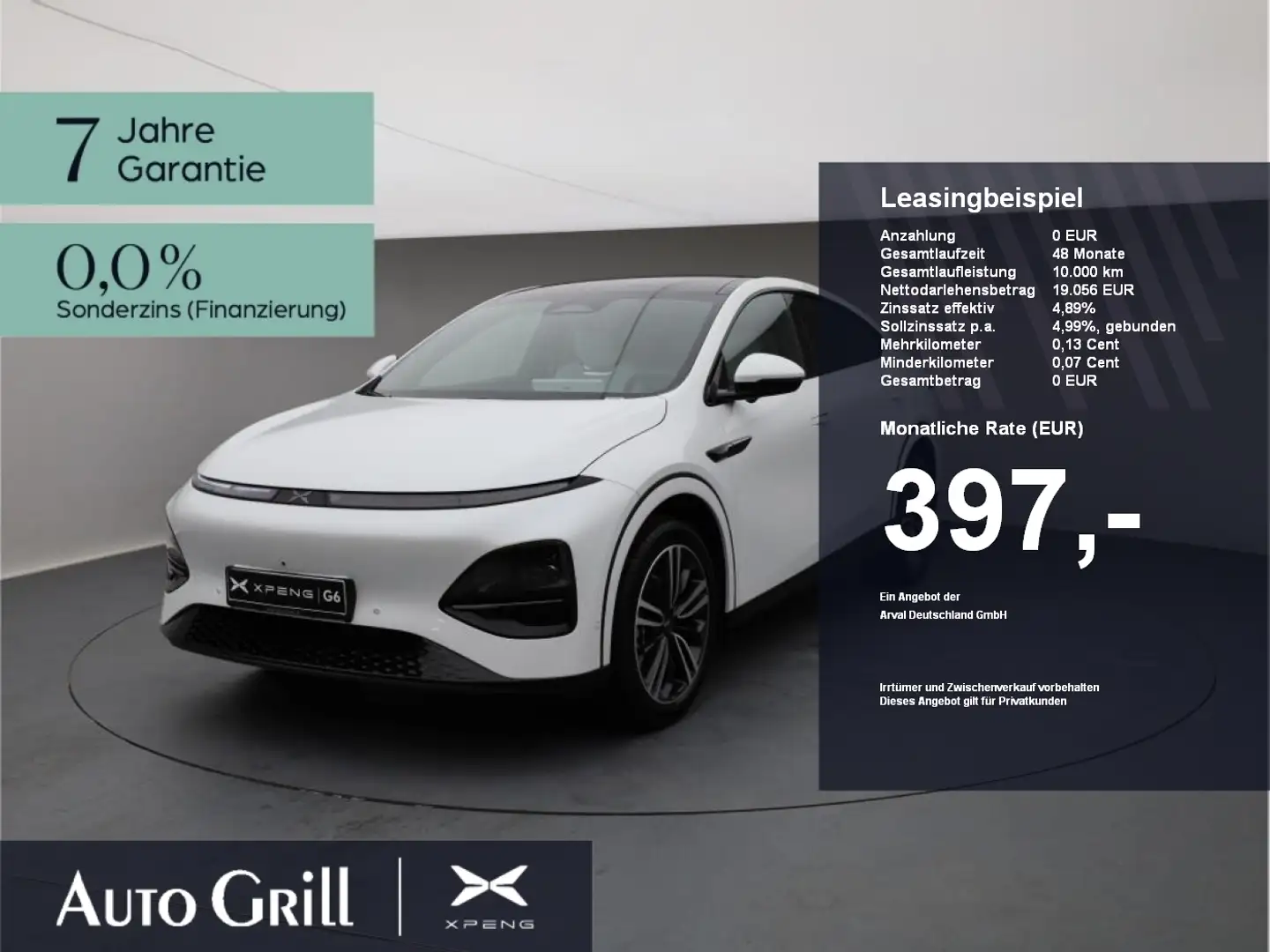 Xpeng G6 Long Range AHK CarPlay 360Kam ACC Sitzklima Alb - 1