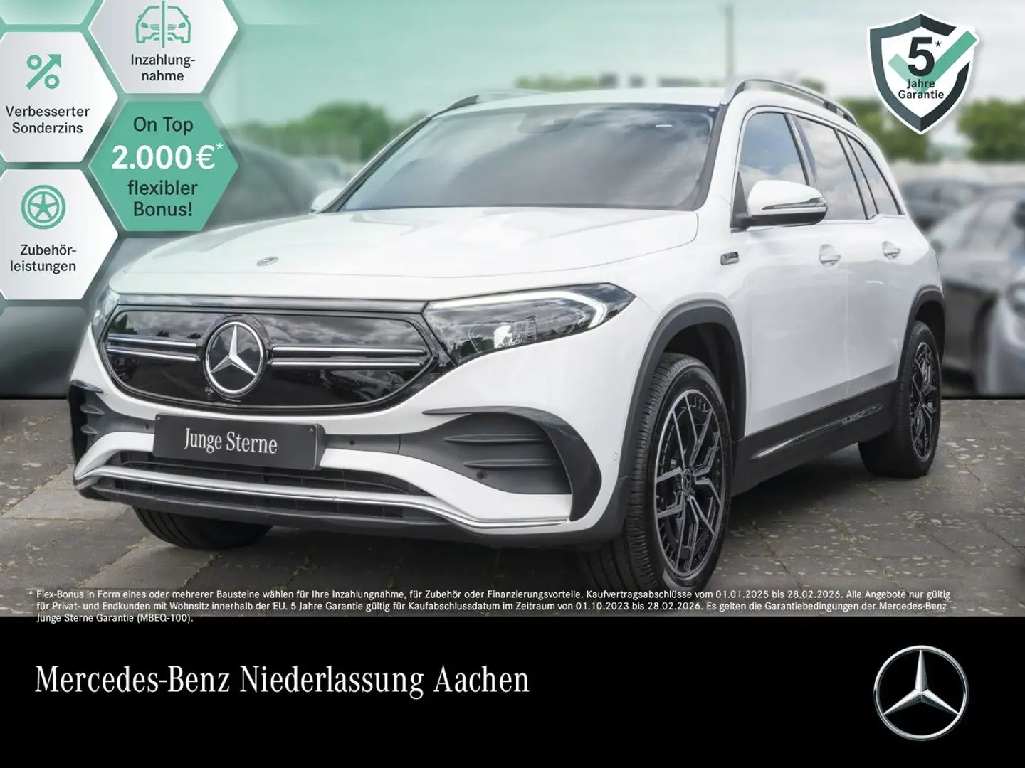 Mercedes-Benz EQB 350 4M AMG+19"+PLUS-PAKET+KAMERA+MEMORY+SPUR Blanco - 1