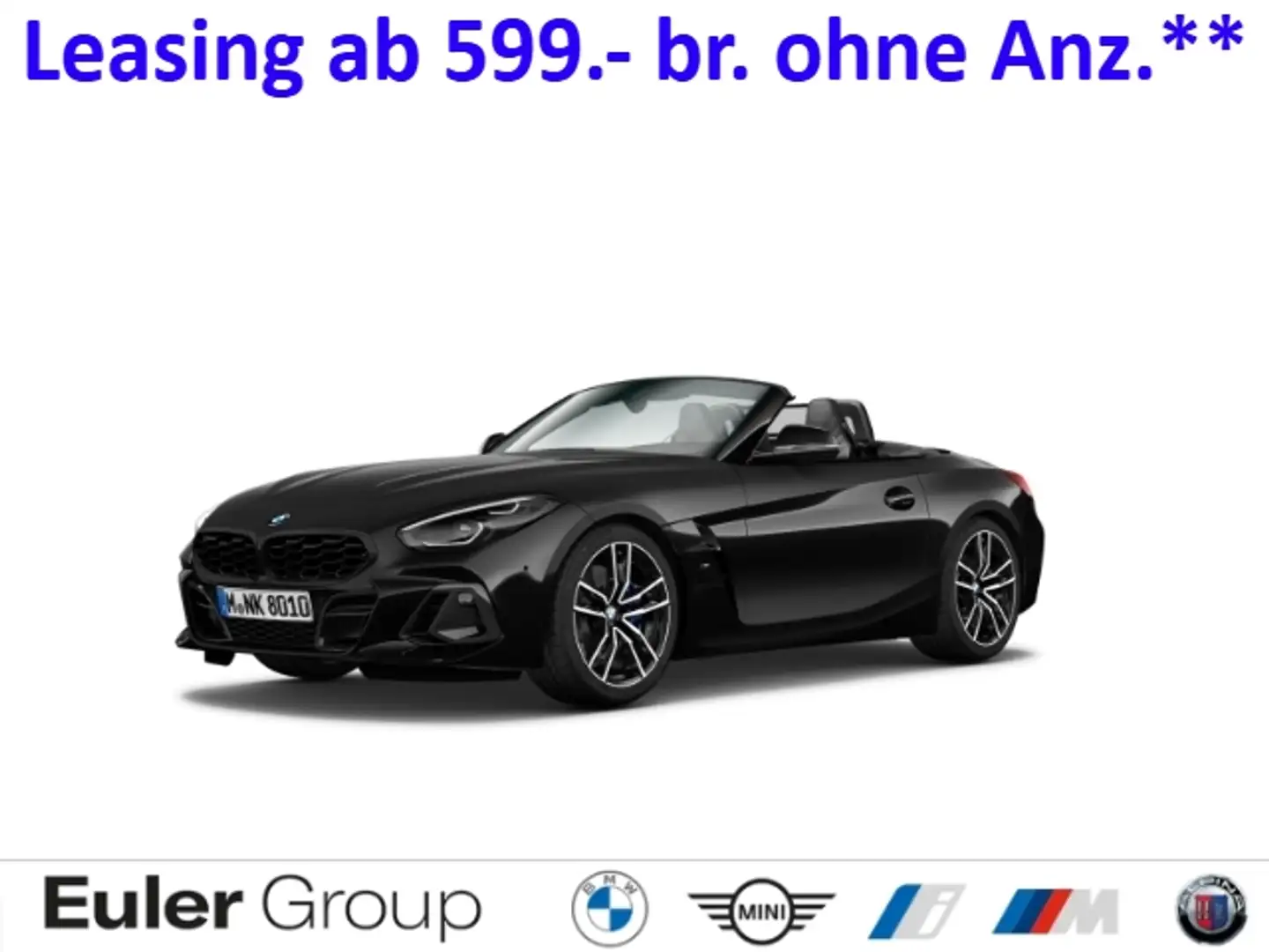 BMW Z4 M-Sport 19''SR ACC DA PA HUD HiFi FLA Komf-Zug. Ka Schwarz - 1