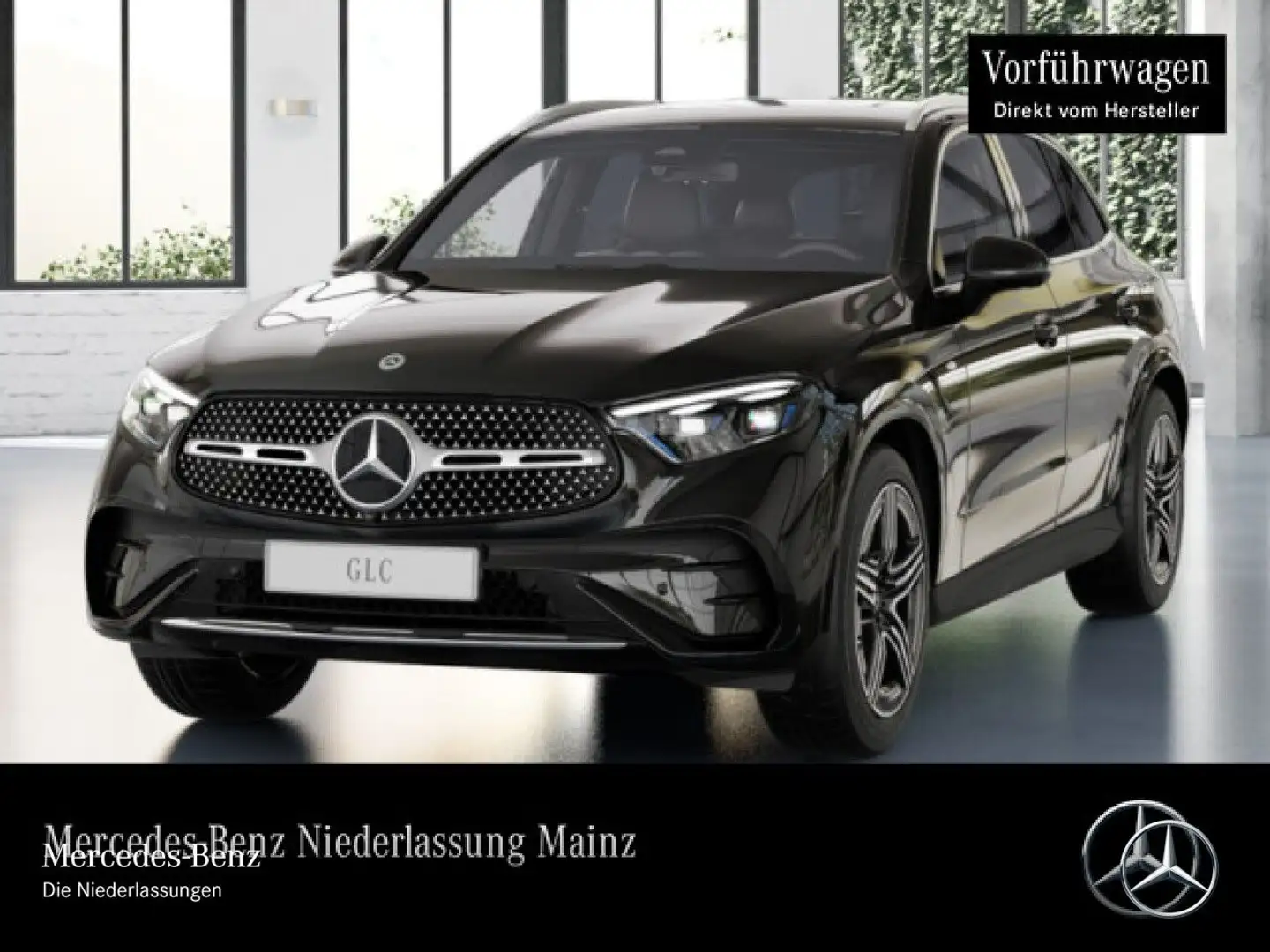Mercedes-Benz GLC 300 e 4M AMG+360+AHK+TOTW+KEYLESS+9G Noir - 2