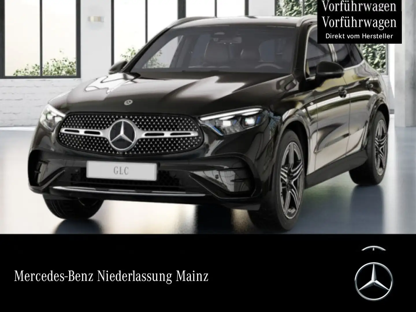 Mercedes-Benz GLC 300 e 4M AMG+360+AHK+TOTW+KEYLESS+9G Noir - 1