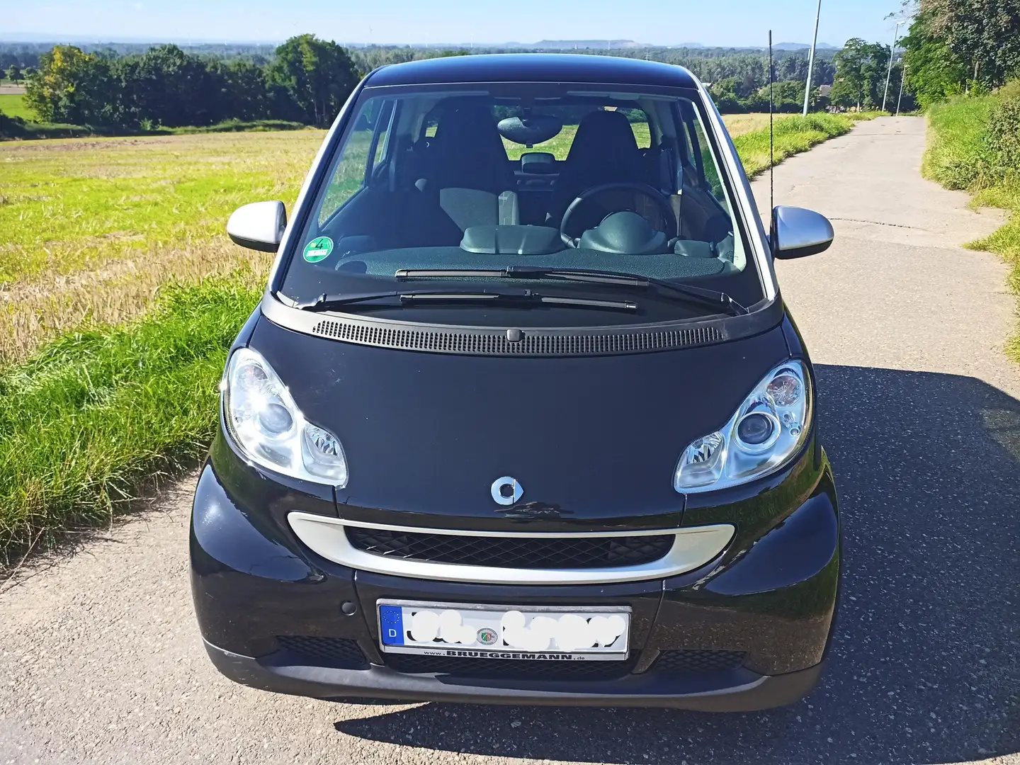 smart forTwo smart fortwo coupe pure micro hybrid drive Чорний - 1