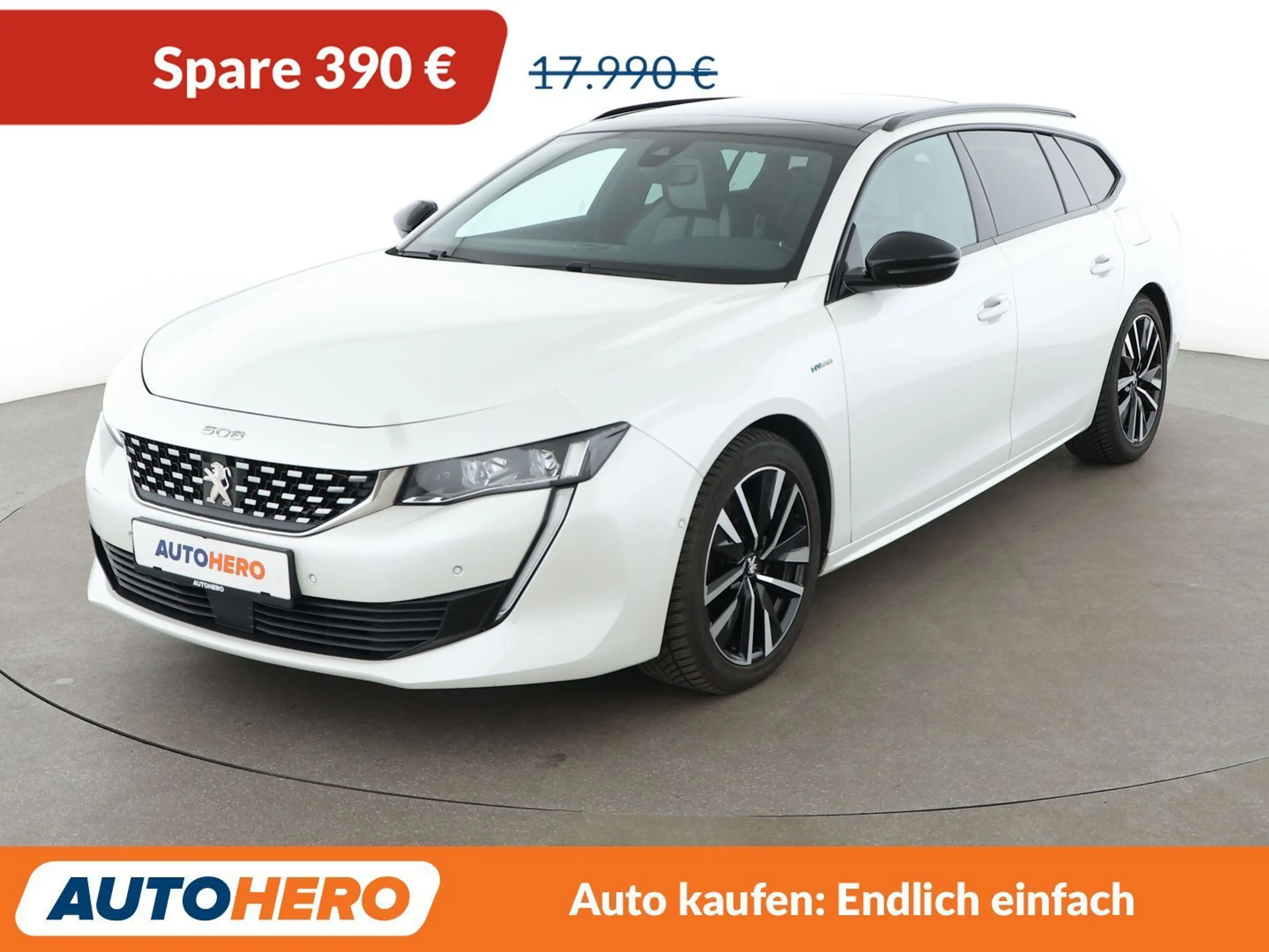 Peugeot 508 1.6 Hybrid 225 GT Aut.*NAVI*CAM*LED*