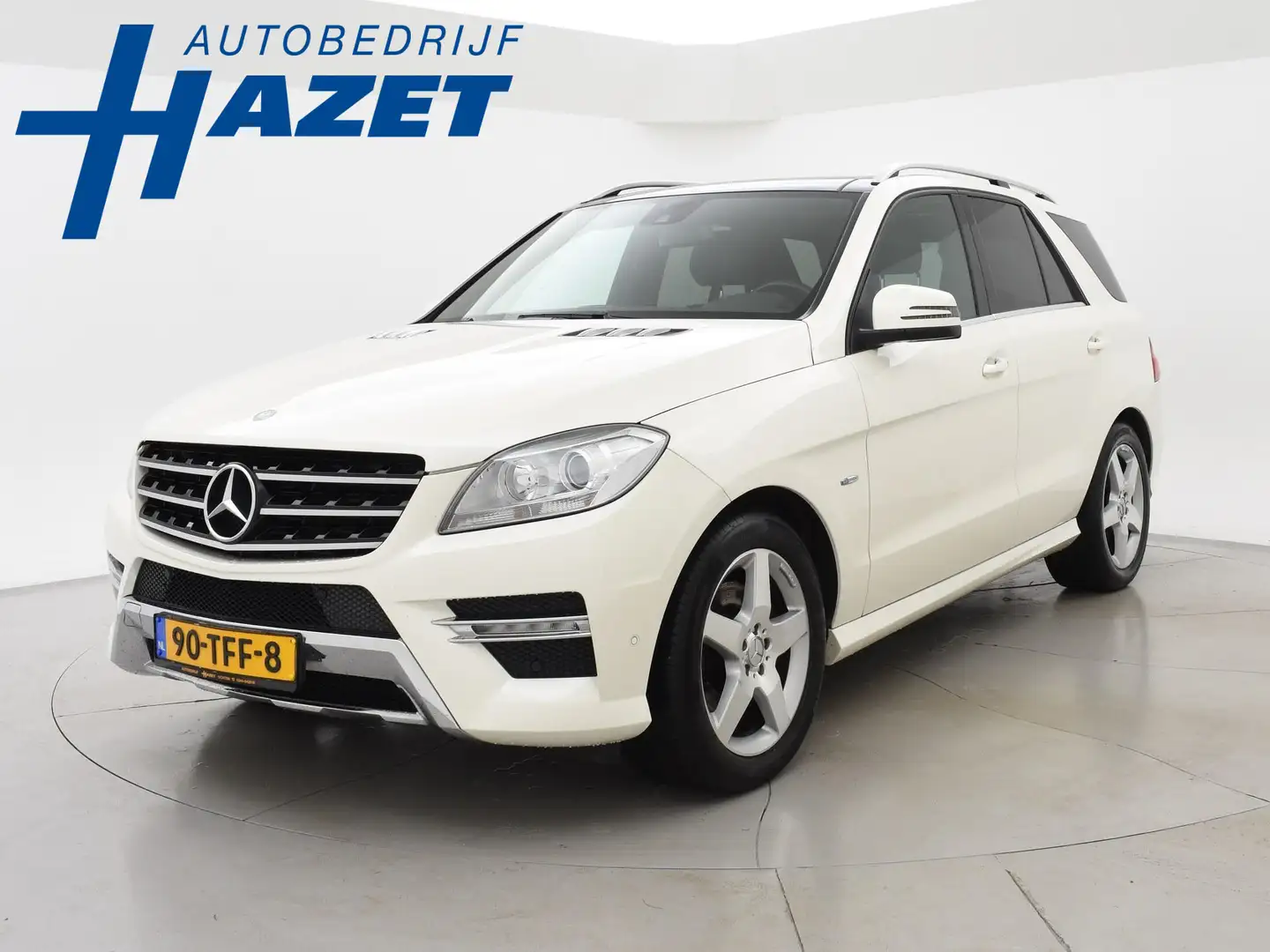 Mercedes-Benz ML 250 M-klasse BLUETEC 4M EURO 6 - AMG SPORT + LUCHTVERI Белый - 1