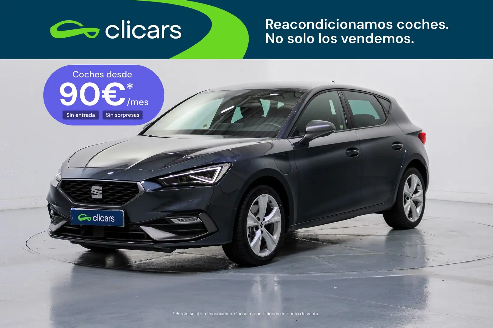 SEAT Leon 1.5 e-Hybrid S&S FR DSG-6 204 Gris - 1