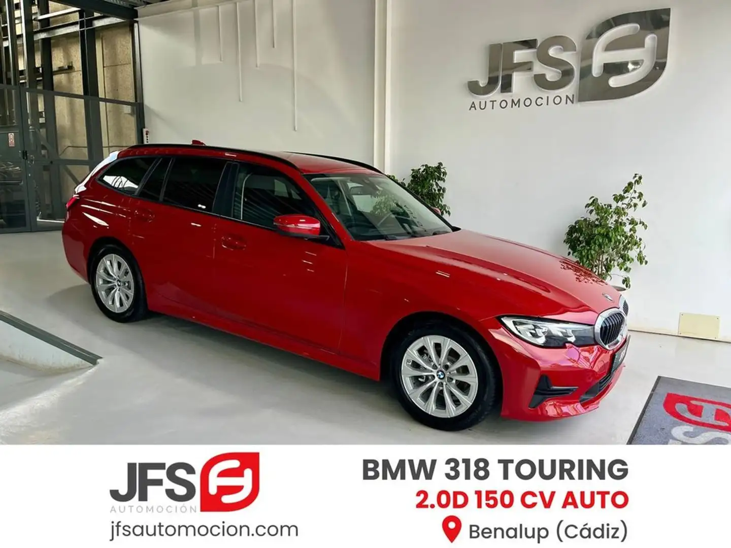 BMW 318 Touring Rojo - 1