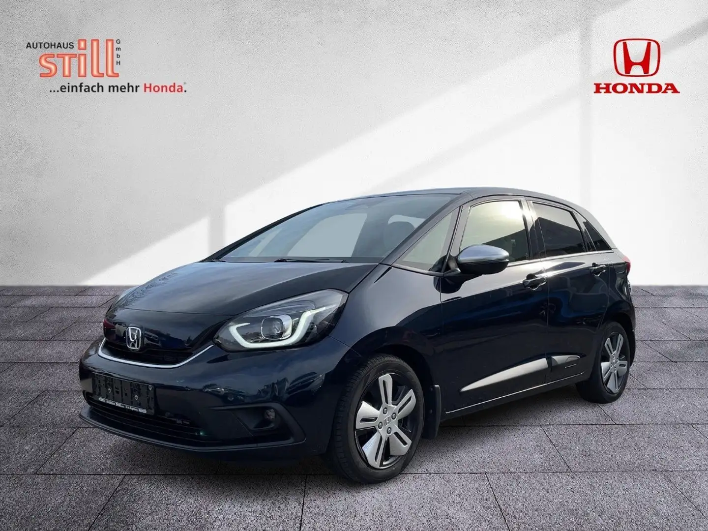 Honda Jazz 1.5 i Hybrid Executive ACC+LED+Navi+SHZ+Kam. Blauw - 1