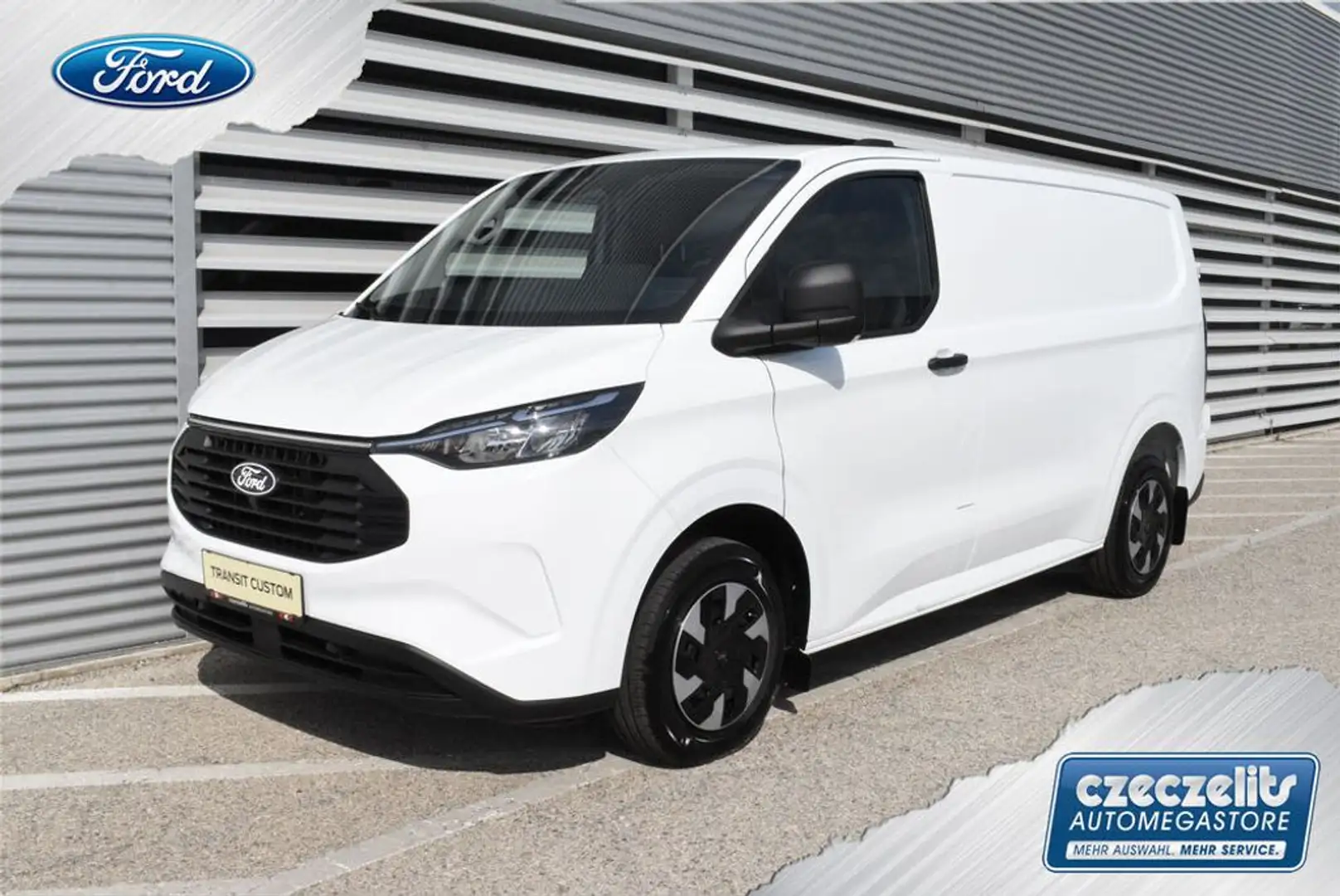 Ford Transit Custom Kasten 2,5 PHEV L1H1 320 Trend Aut. Weiß - 1