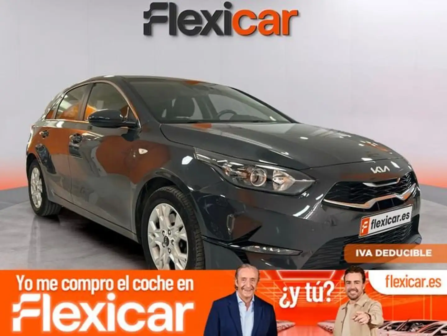 Kia Ceed / cee'd 1.0 T-GDI Drive 100 Gris - 1