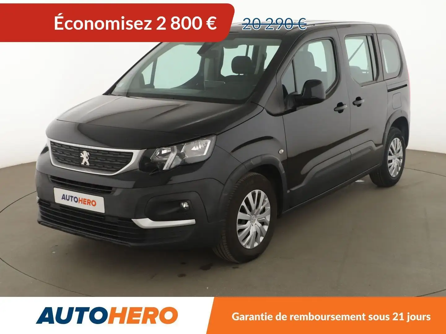 Peugeot Rifter 1.2 PureTech EAT8 Noir - 1
