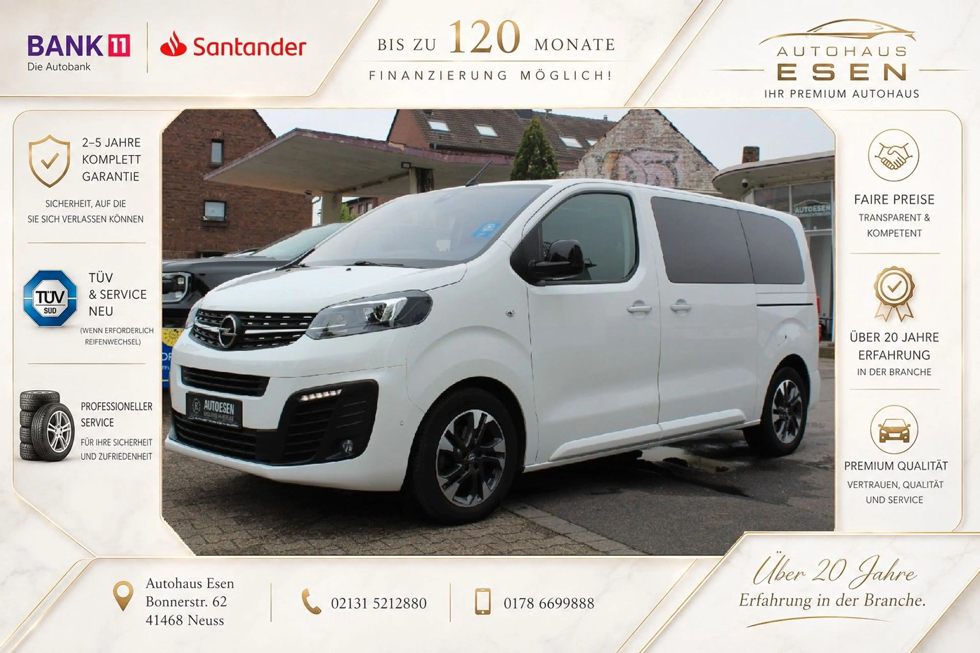 Opel Zafira Life L2+6-SITZER+PANO+KAMERA+AHK+STANDHZ.