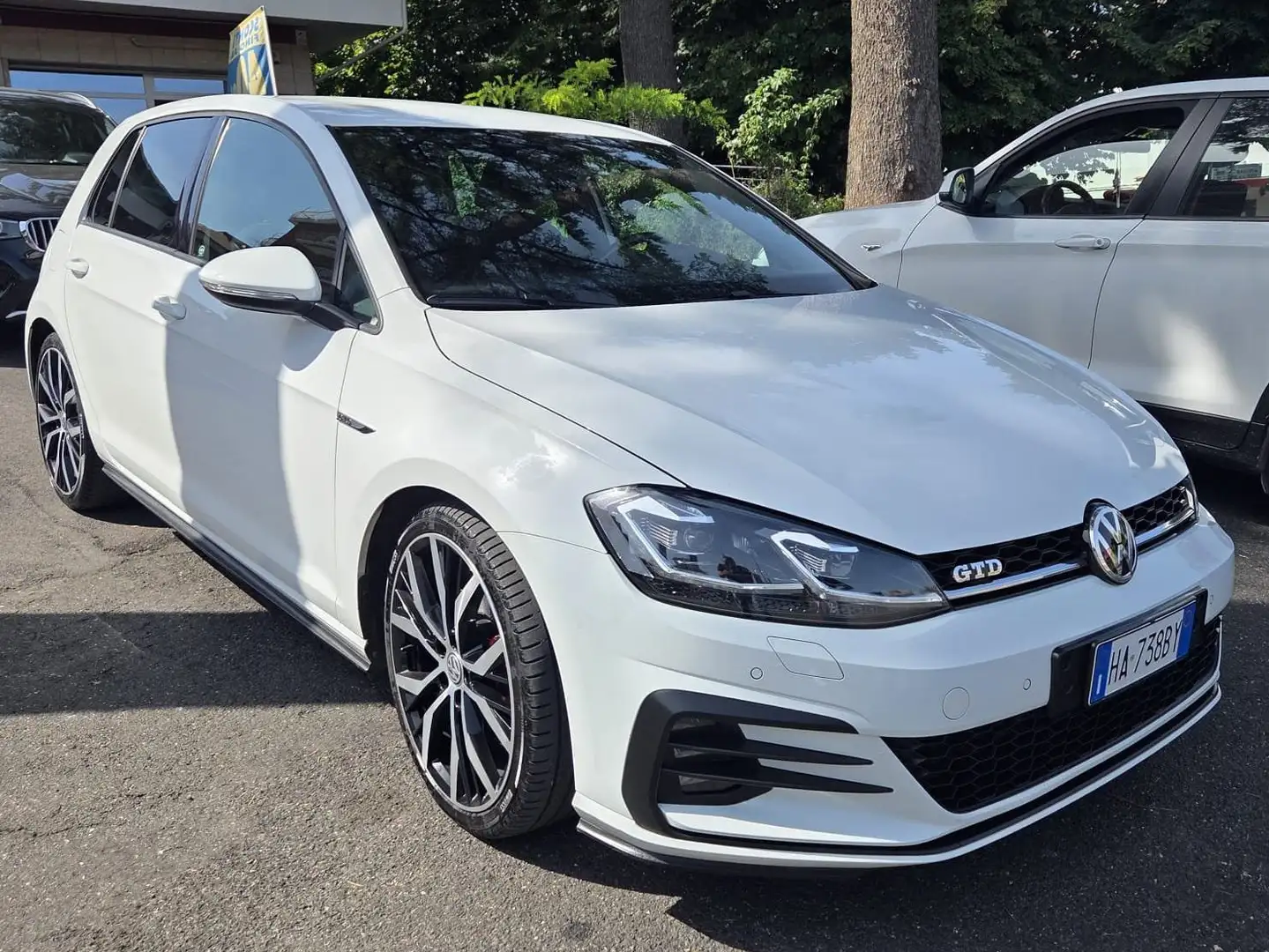 Volkswagen Golf GTD 184Cv DSG 2019 Pronta Consegna Blanc - 1