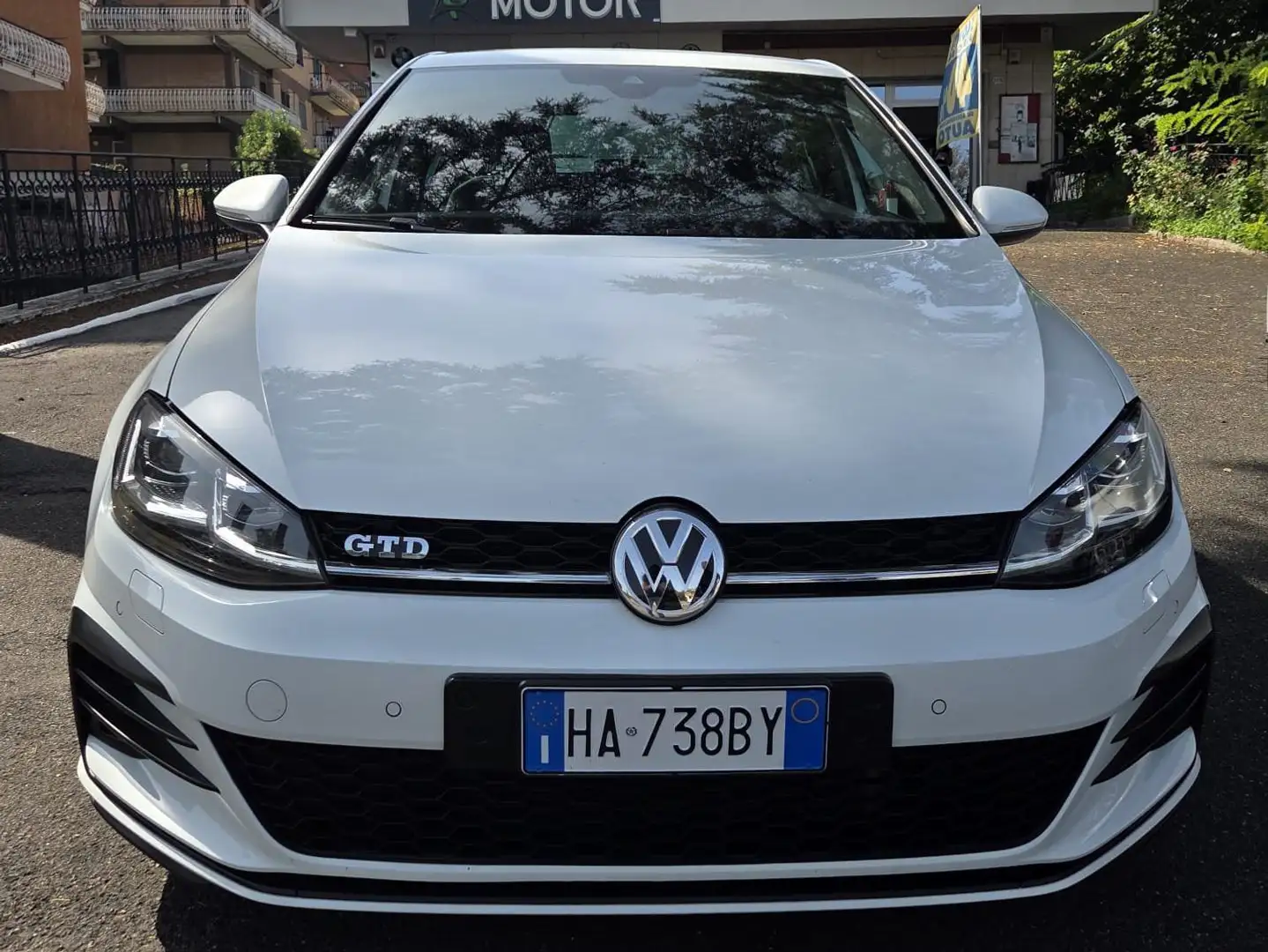 Volkswagen Golf GTD 184Cv DSG 2019 Pronta Consegna Blanc - 2