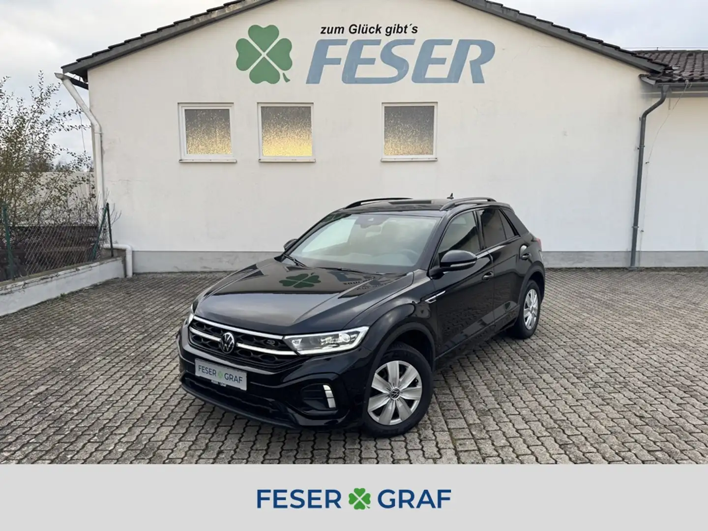 Volkswagen T-Roc R-Line 1.5 TSI DSG IQ BLACK STYLE KAMERA ACC NAV Noir - 1