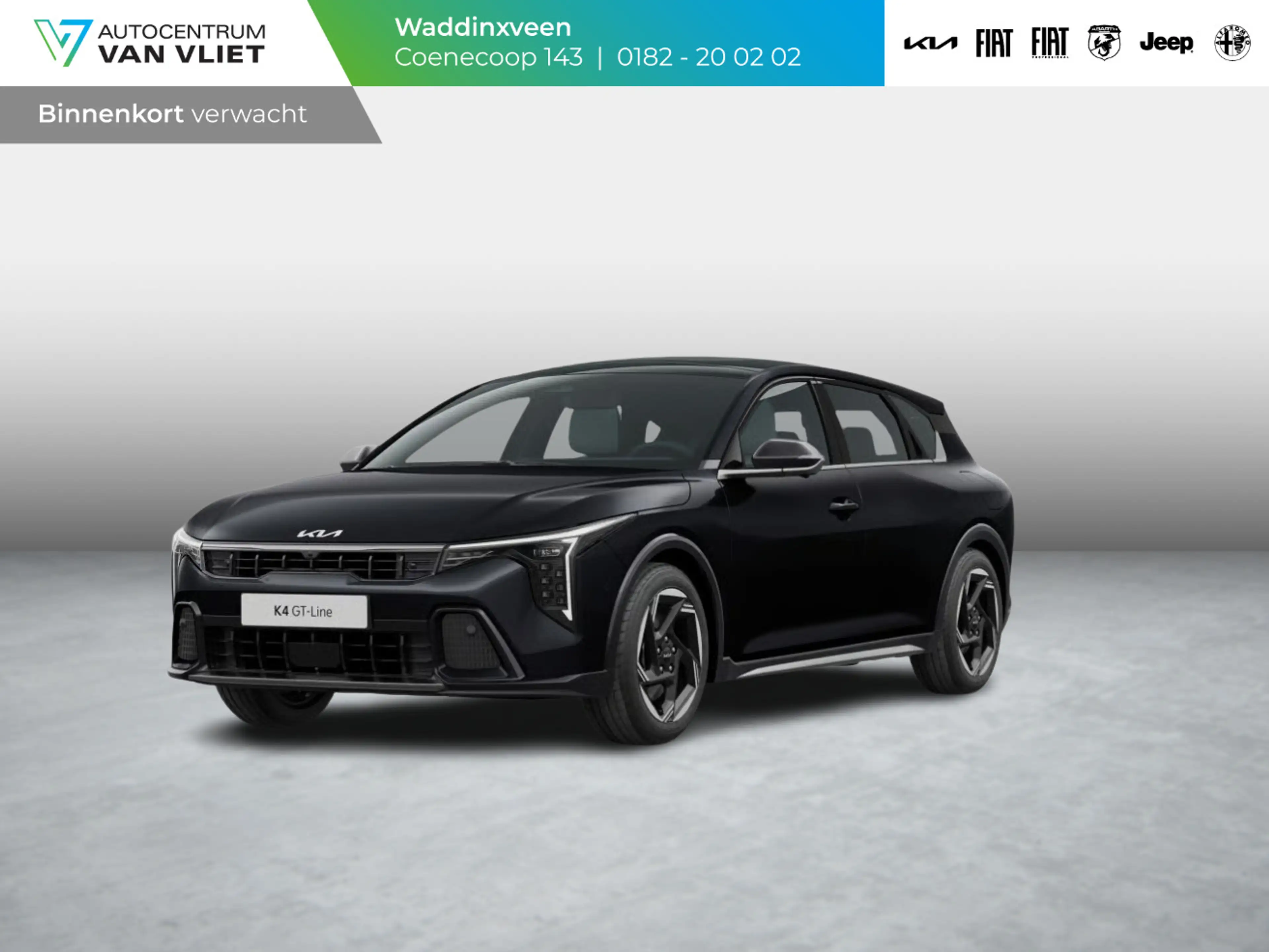 Kia K4 1.0 T-GDi MHEV GT-Line Launch Edition (pano) | Nav