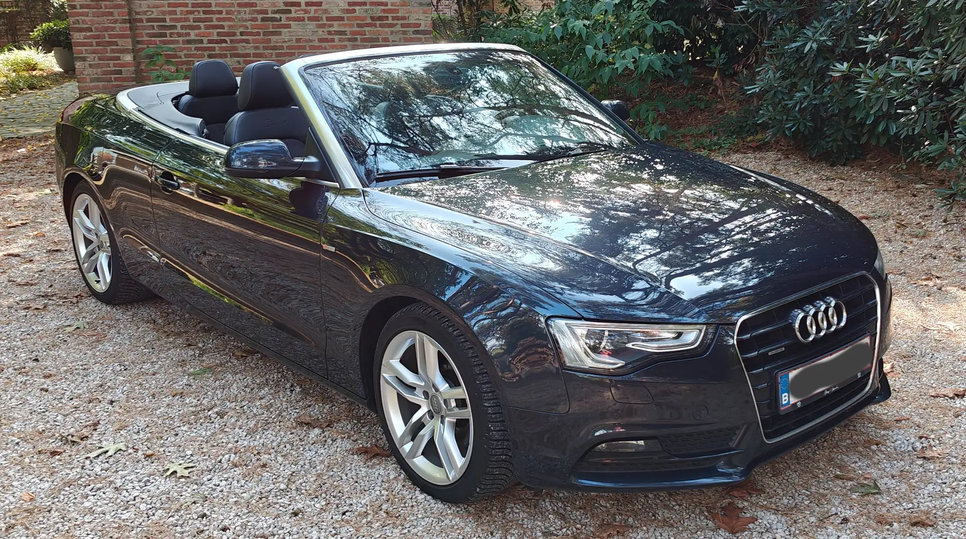 Audi A5 A5 Cabriolet 2.0 TFSI Quattro S line S tronic Blauw - 2