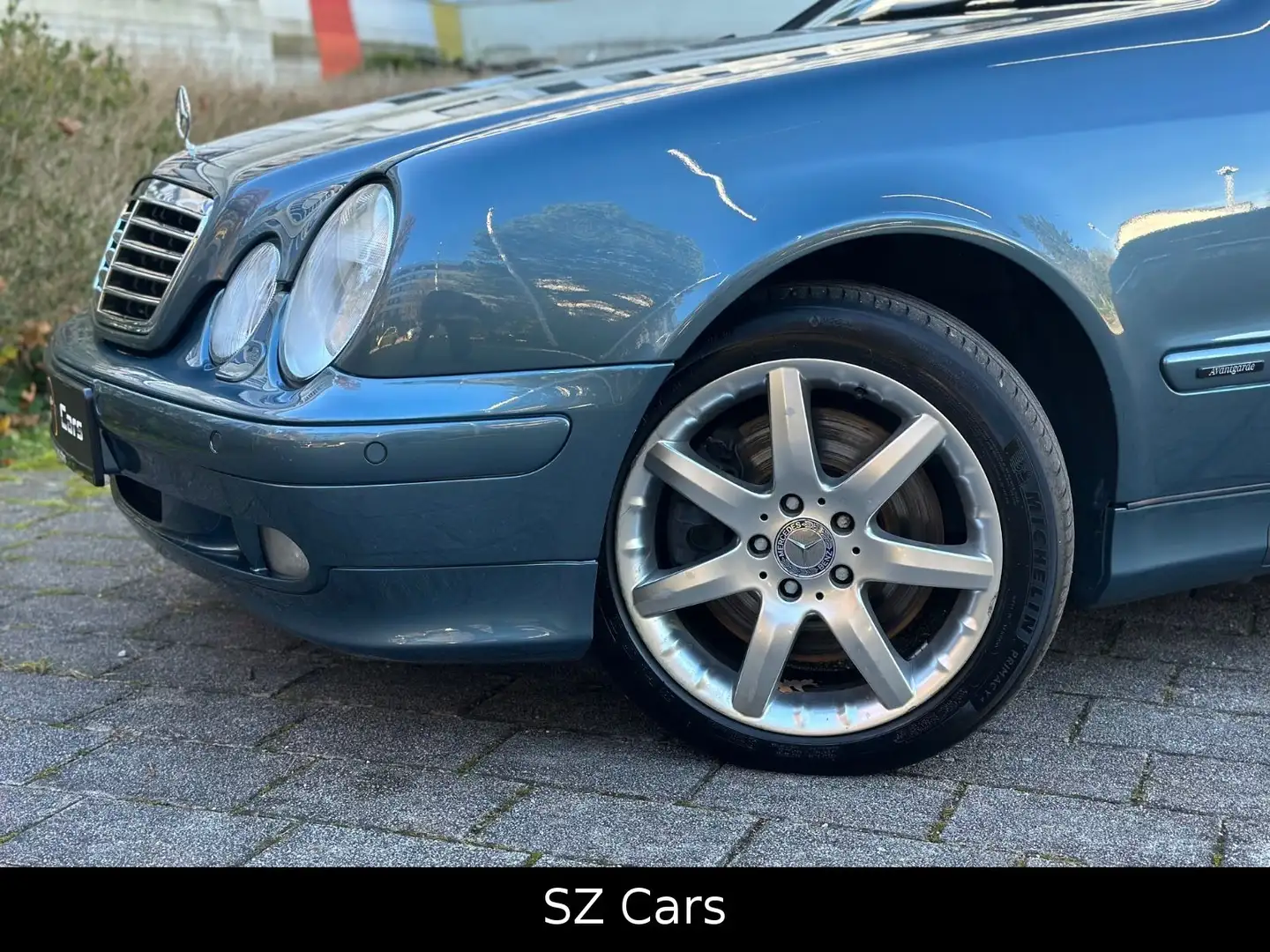 Mercedes-Benz CLK 430 AVANTGARDE*NAVI*MEMORY*LEDER*SHZ Modrá - 2