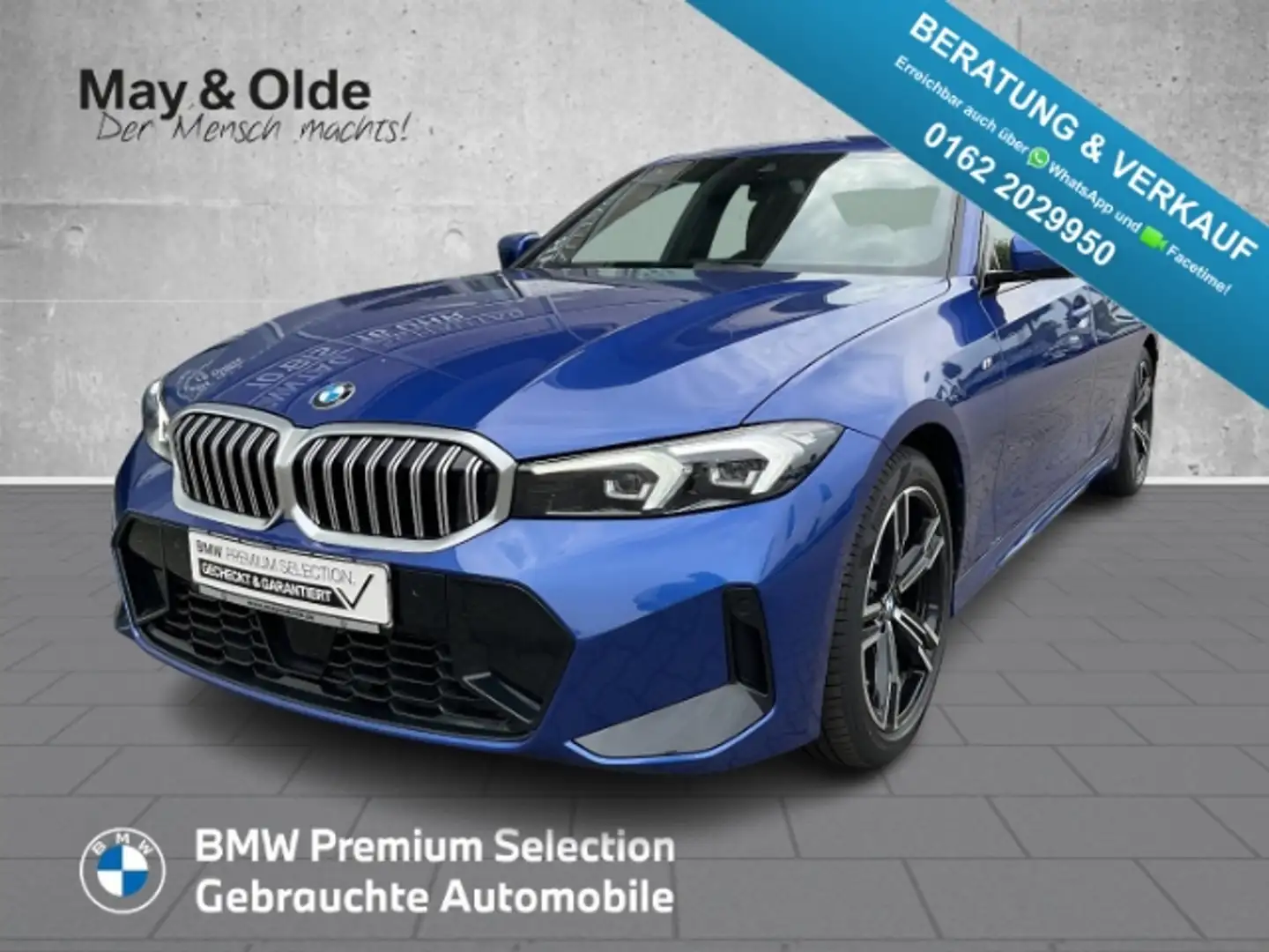 BMW 320 i xDrive M Sportpaket LED ACC DAB Navi HiFi Alarm Bleu - 1