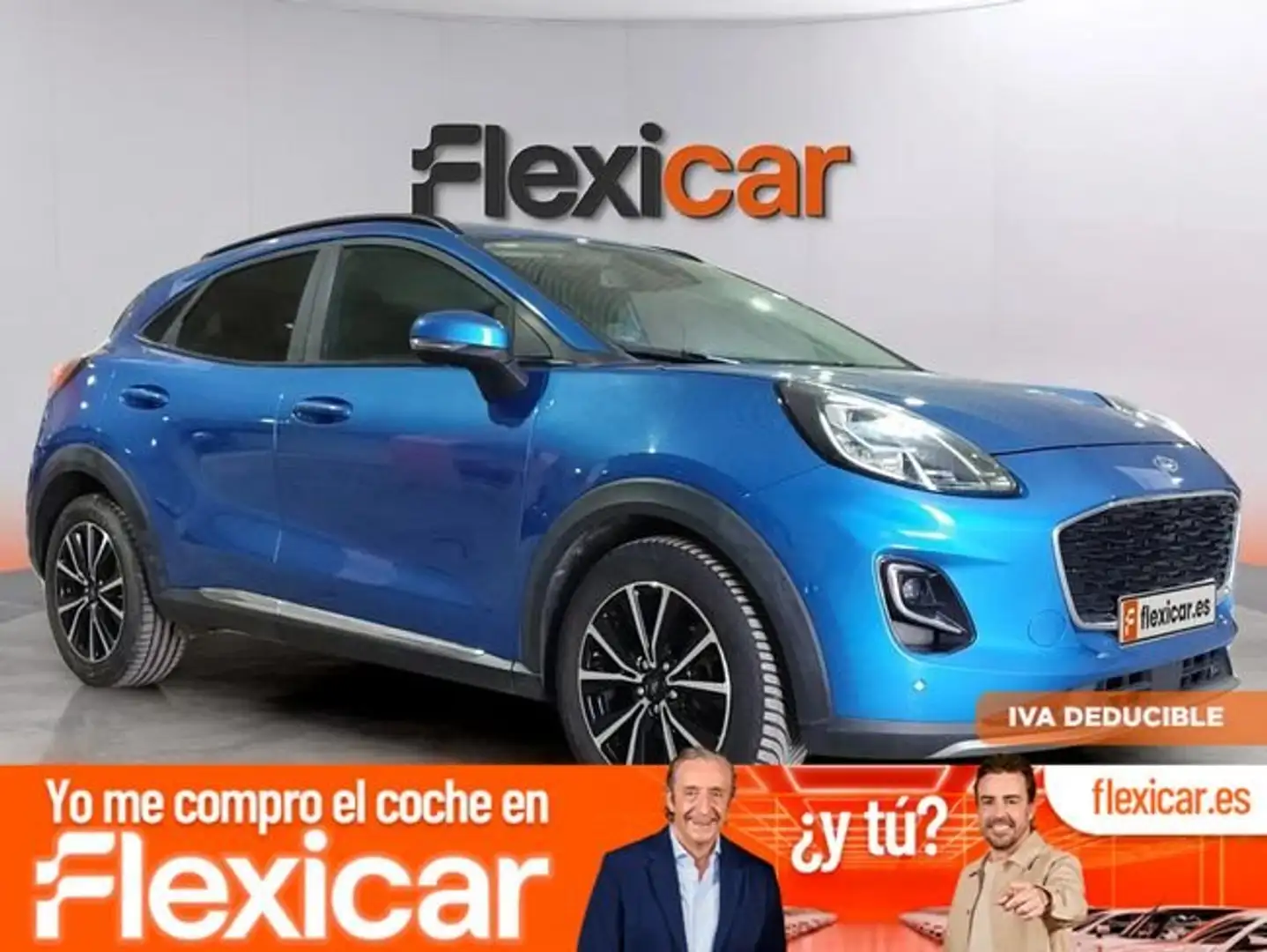 Ford Puma 1.0 EcoBoost 125cv Titanium Design MHEV Azul - 1