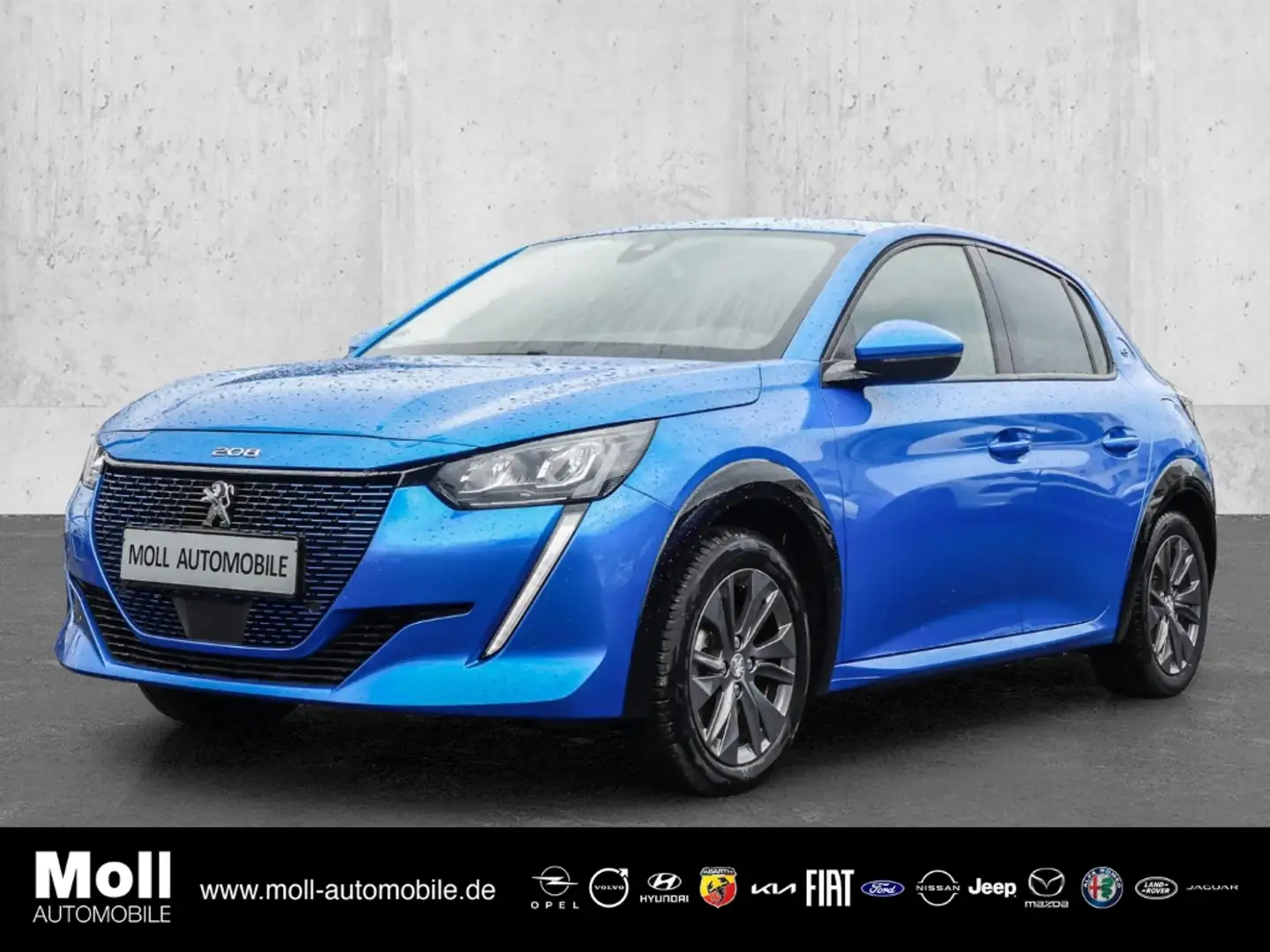 Peugeot 208 e- Allure Pack 136 Navi LED ACC Apple CarPlay Andr Bleu - 1