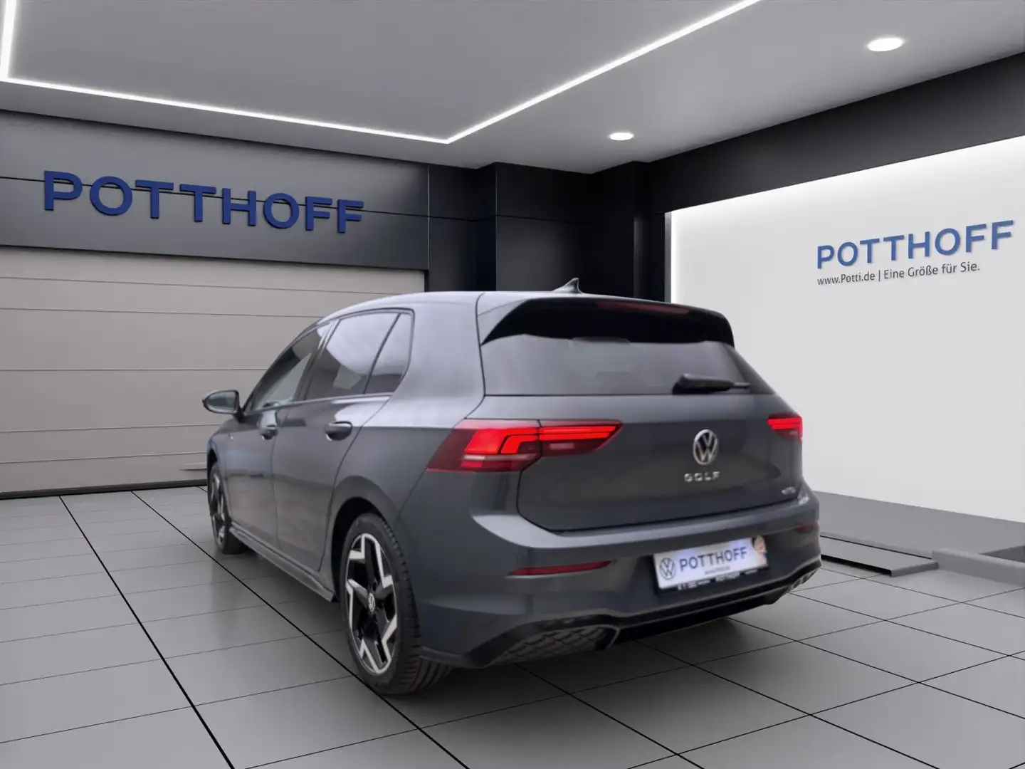 Volkswagen Golf 1.5 eTSI DSG R-LINE NAVI HuD KAMERA ACC Grau - 2
