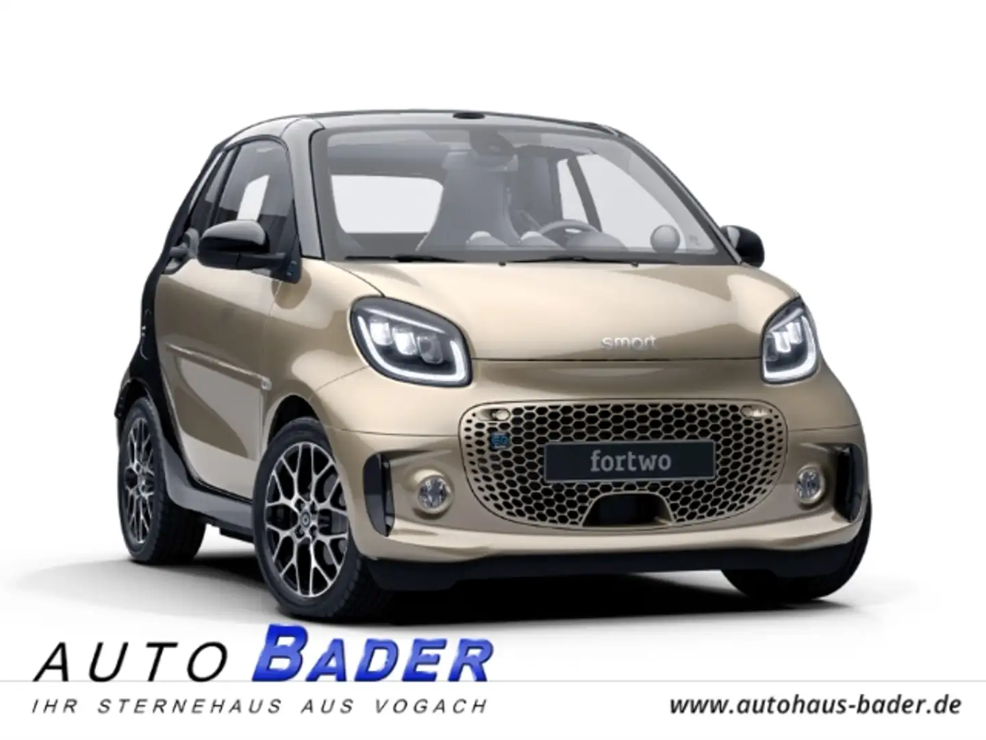smart forTwo EQ Cabrio Prime Exclusive 22kW JBL LED Gold - 1