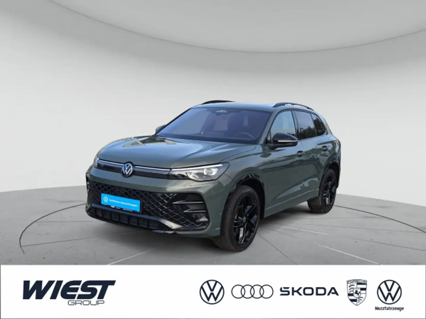 Volkswagen Tiguan R-Line 2.0 TDI DSG, LEDER/MATRIX/STHZG./3 Grün - 1