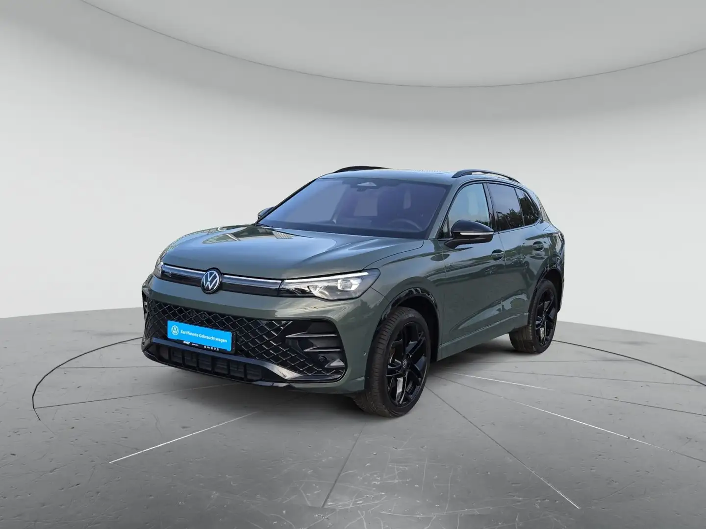 Volkswagen Tiguan R-Line 2.0 TDI DSG, LEDER/MATRIX/STHZG./3 Grün - 2