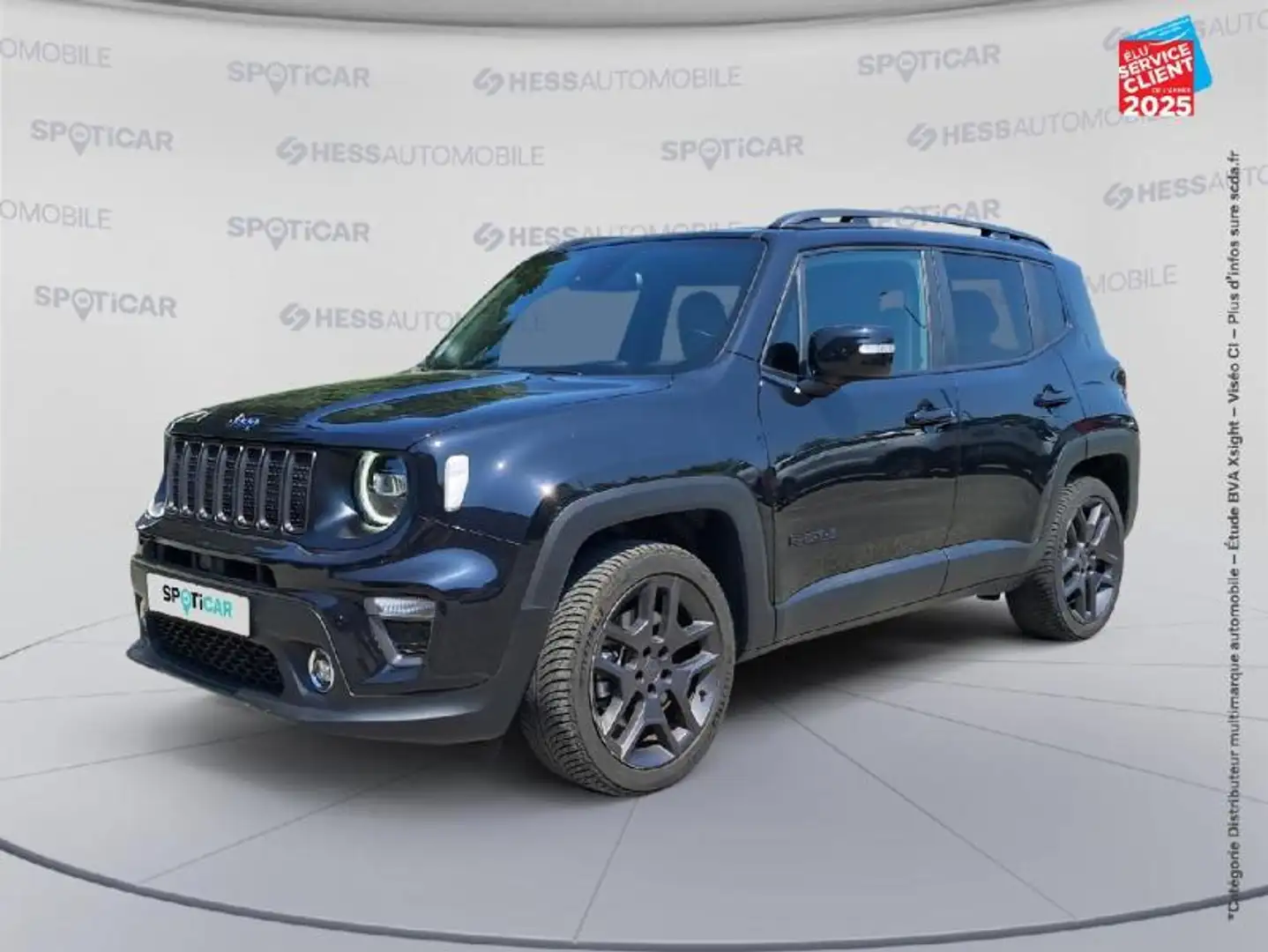 Jeep Renegade 1.3 GSE T4 240ch 4xe S AT6 MY21 Schwarz - 1