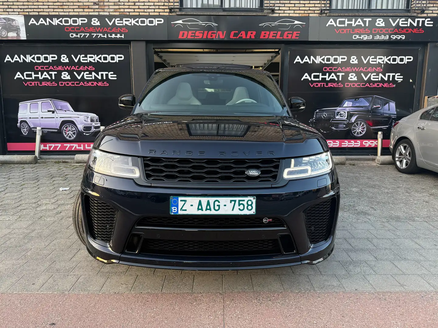 Land Rover Range Rover Sport SVR 575PK Siege Bi Couleur 44km Carnet Land Rover Bleu - 1