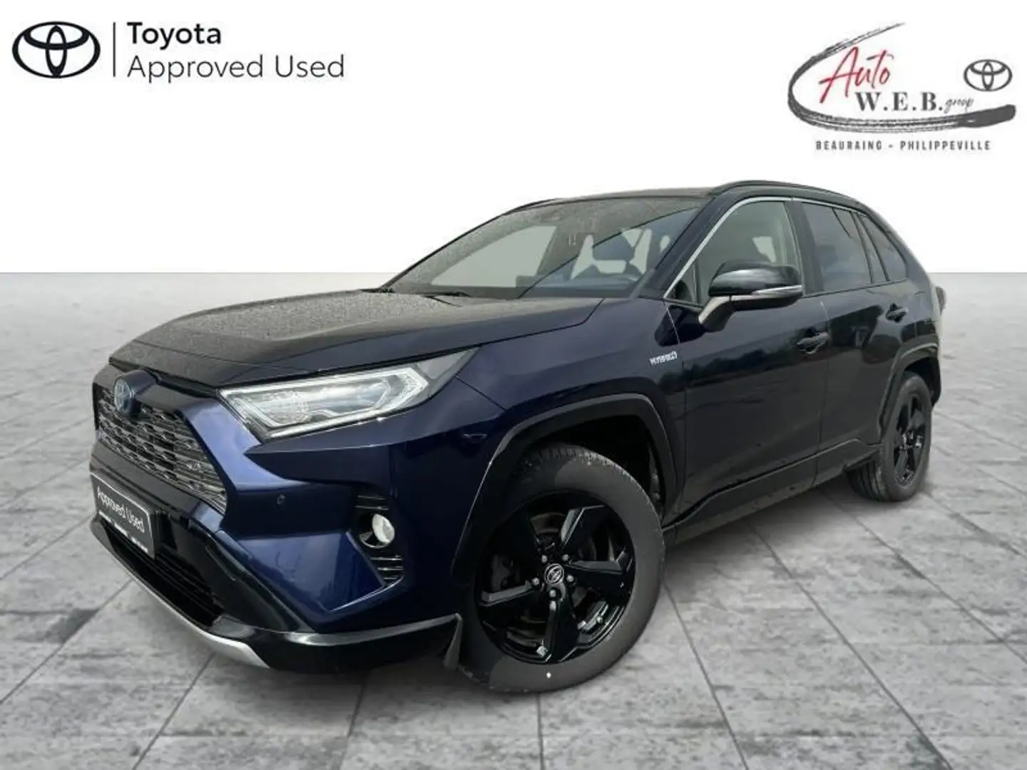 Toyota RAV 4 Style hybrid Full Option Bleu - 1