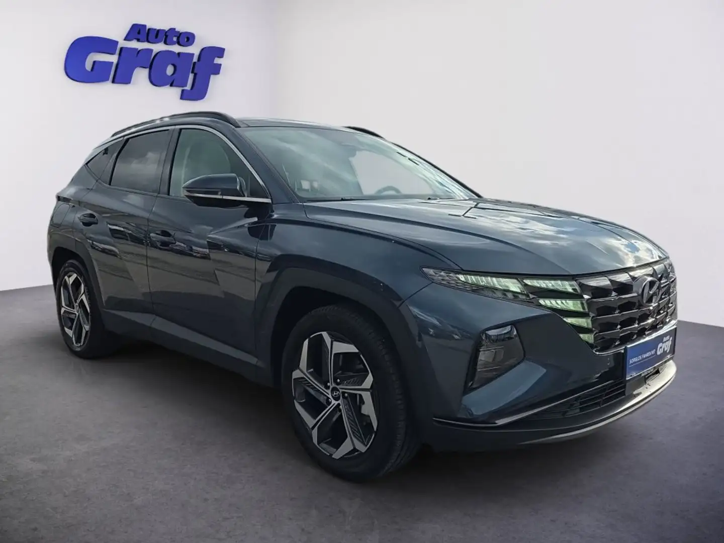 Hyundai TUCSON 1,6 T-GDI Plug-In Hybrid 4WD Prestige Line Blau - 2