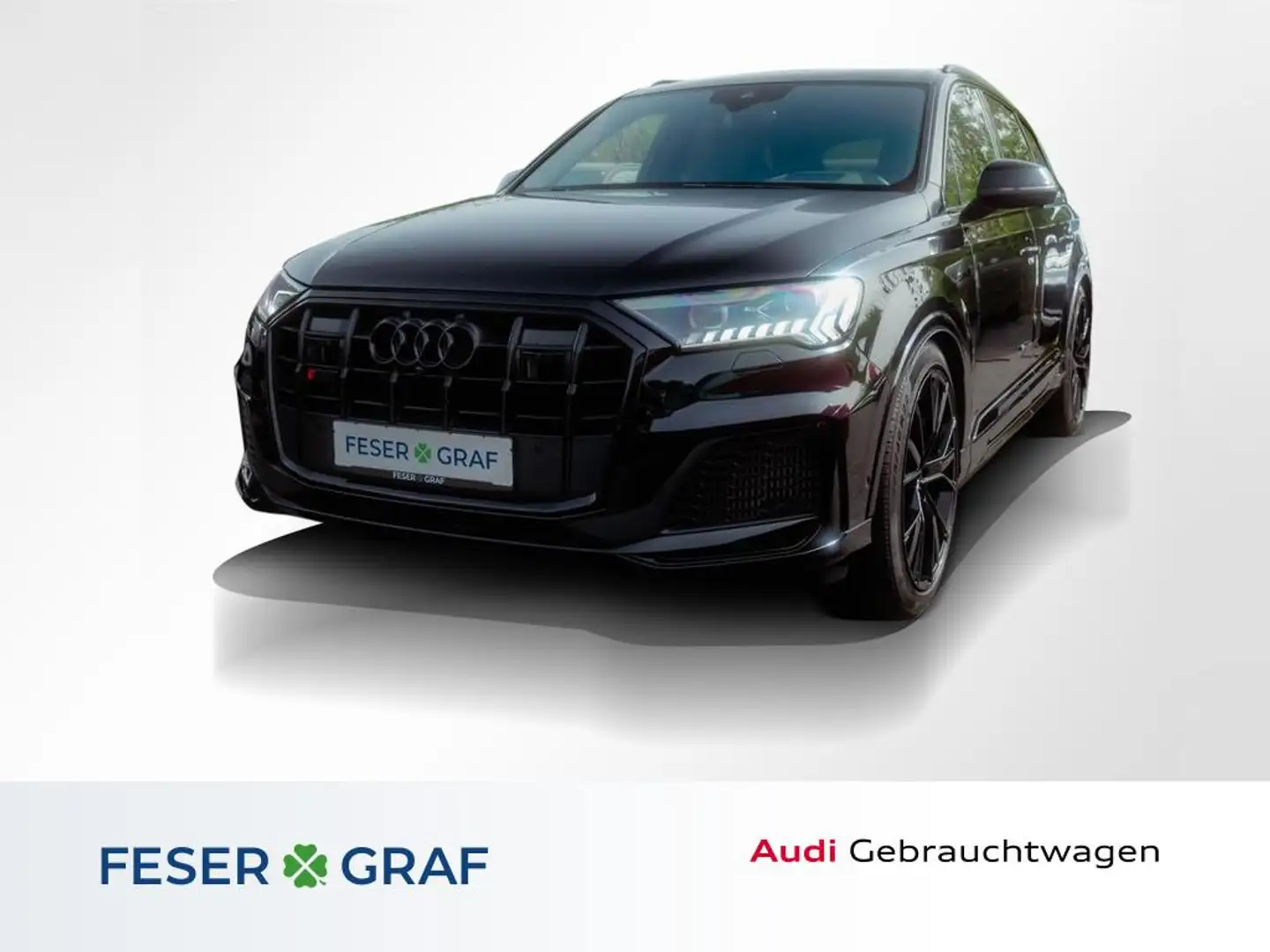 Audi SQ7 TDI /Laser/HuD/Pano/Standhzg/AHK/Massage/B&O Schwarz - 1