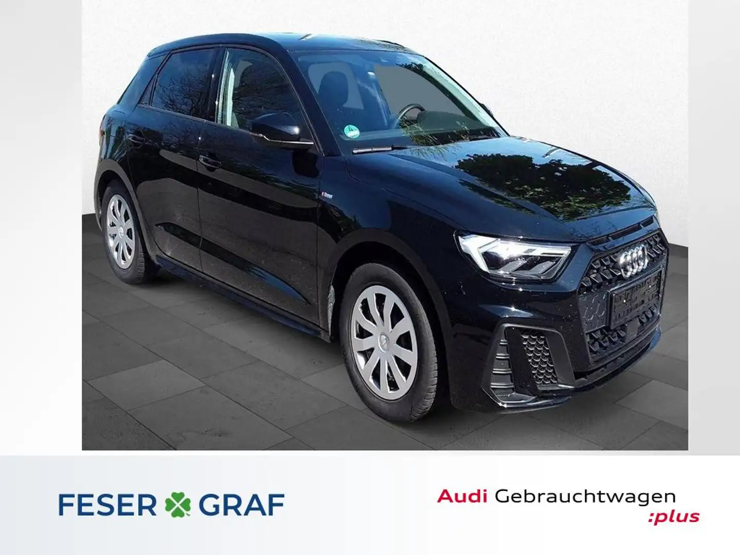 Audi A1 S line 30 TFSI S tr. +LED+Optik schwarz+ Schwarz - 1