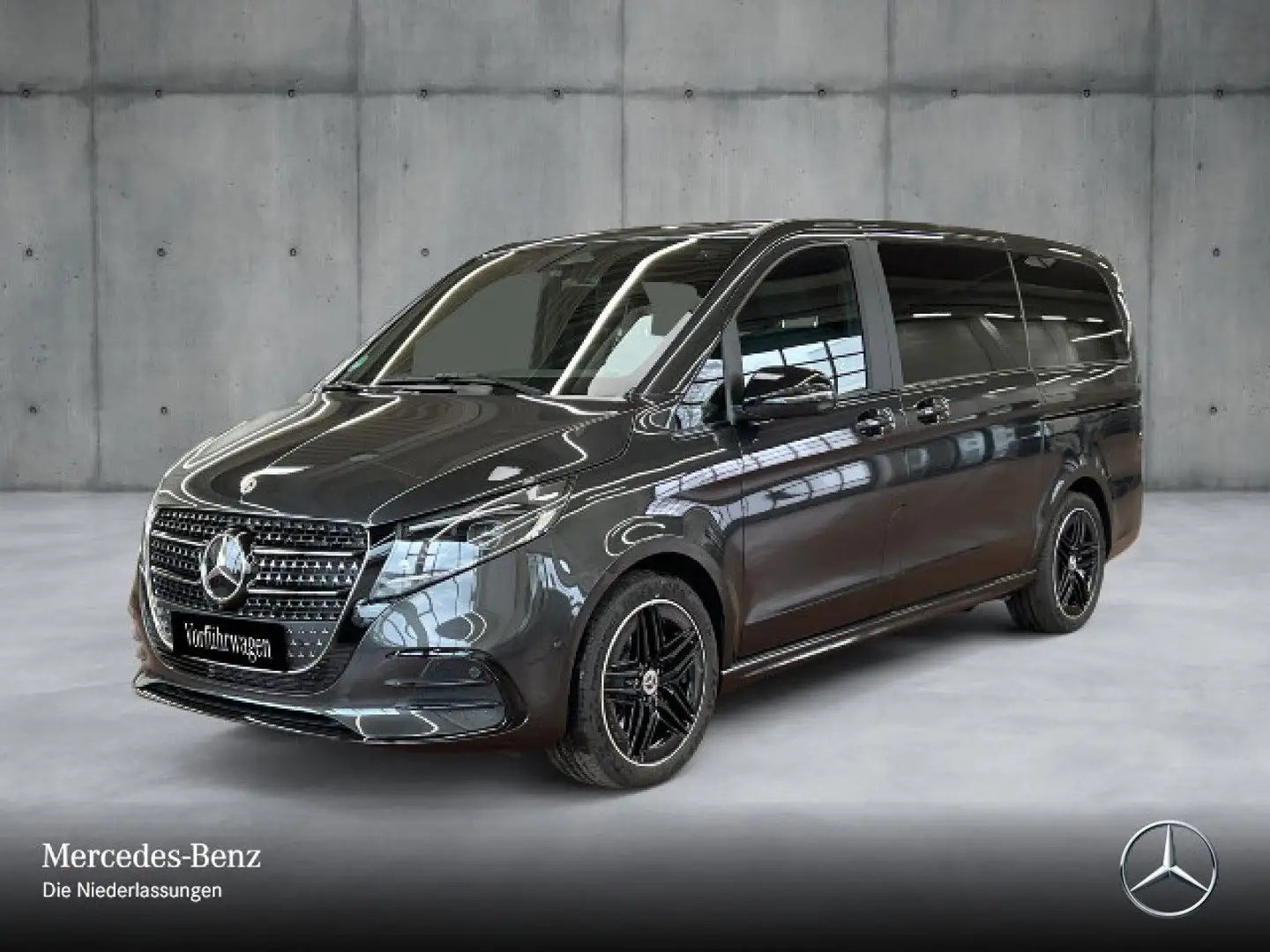 Mercedes-Benz V 300 d AVANTGARDE+AMG+9G+AHK+StandHZ+Klimaautom Gris - 2