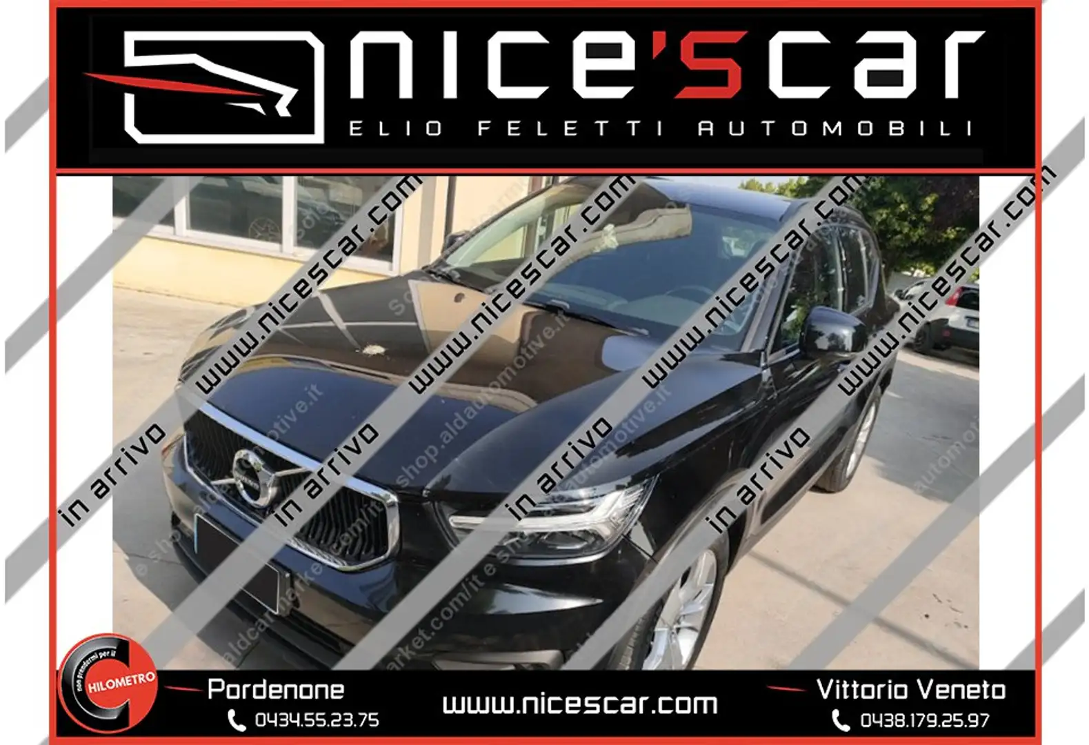 Volvo XC40 D3 Geartronic Business Sport utility vehicle 5-do Nero - 1
