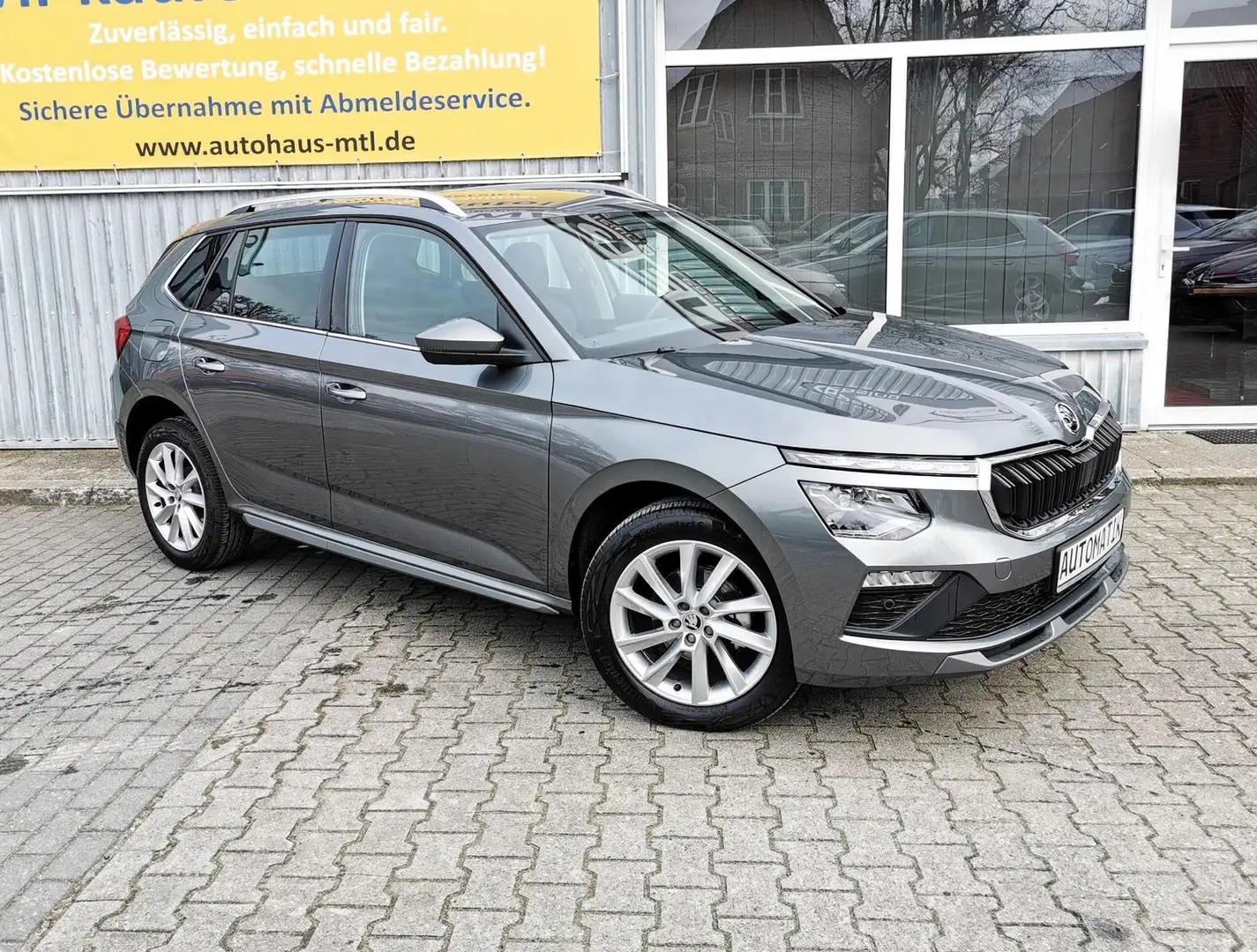 Skoda Kamiq 1.5 TSI DSG Selection ACC AHK APP 17 Zoll Grau - 2