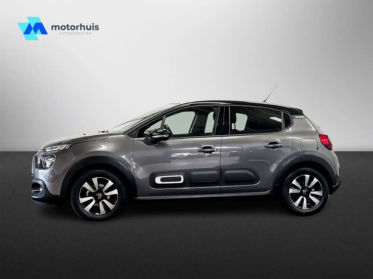 Citroen C3 1.2 PureTech 110PK AUTOMAAT FEEL NAVI TEL CRUISE N Grijs - 2