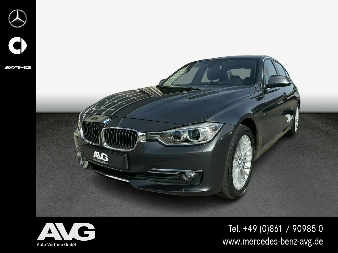 BMW 316 316i Luxury Line Xenon PDC Klimaauto Tempomat BC Grau - 1