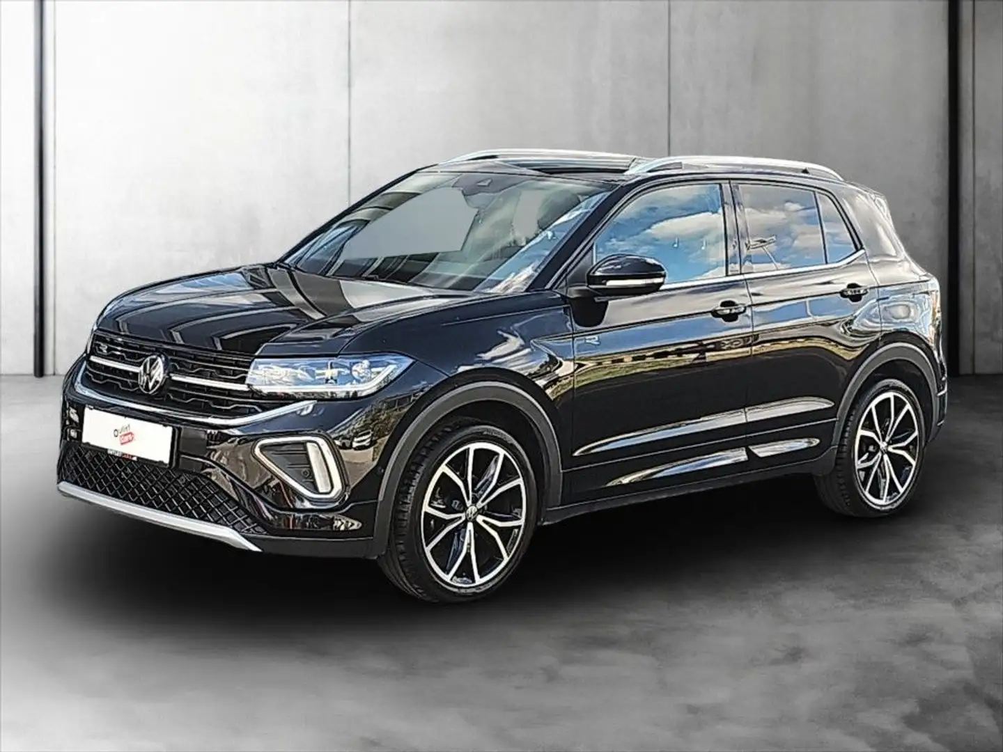 Volkswagen T-Cross 1.0 TSI DSG R-Line IQLight+MATRIX+AHK Schwarz - 2