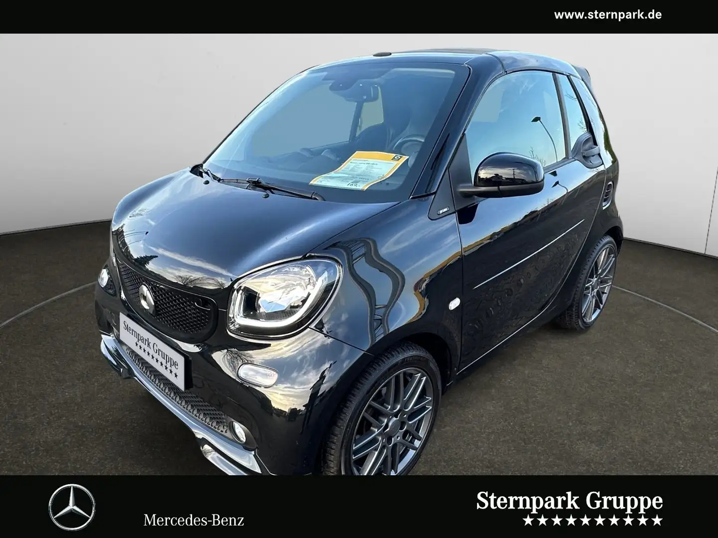 smart forTwo fortwo cabrio prime BRABUS SPORTPAKET*NAVI*JBL* BC Schwarz - 1