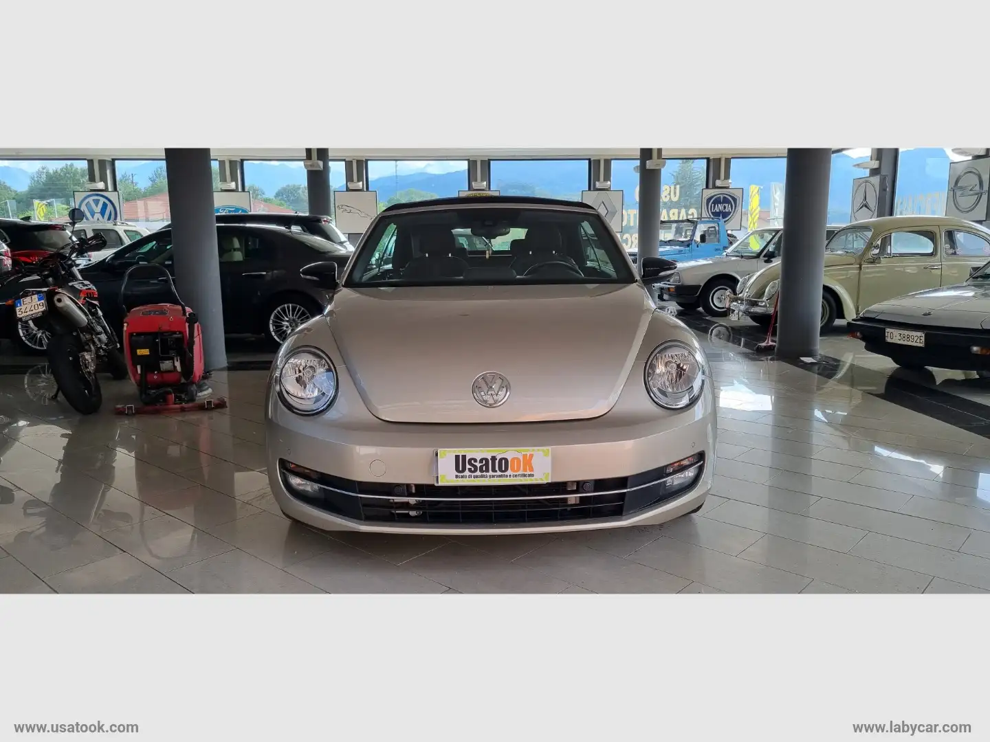 Volkswagen Maggiolino Cabrio 2.0TDI 150CV Sport BMT UNICOPROPRIETARIO - Bronze - 2