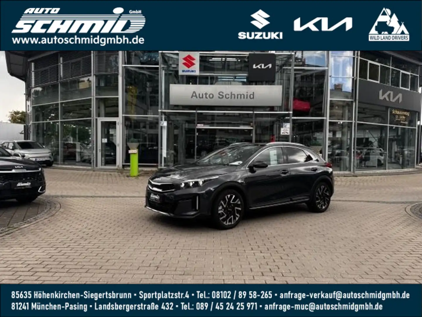 Kia XCeed XCEED 1.5T AUTOMATIK PLATINUM GLASSCHIEBEDACH Grau - 1