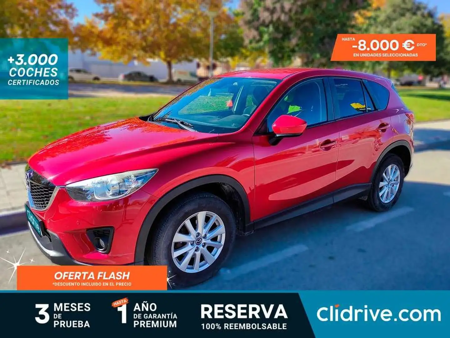 Mazda CX-5 2.2DE Style 2WD Rojo - 1