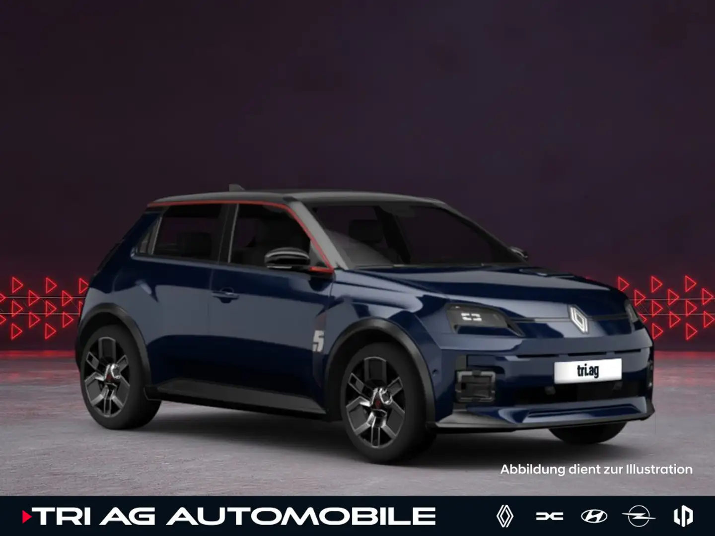Renault R 5 E-Tech Electric Iconic Five 150 Comfort Rang Blau - 1