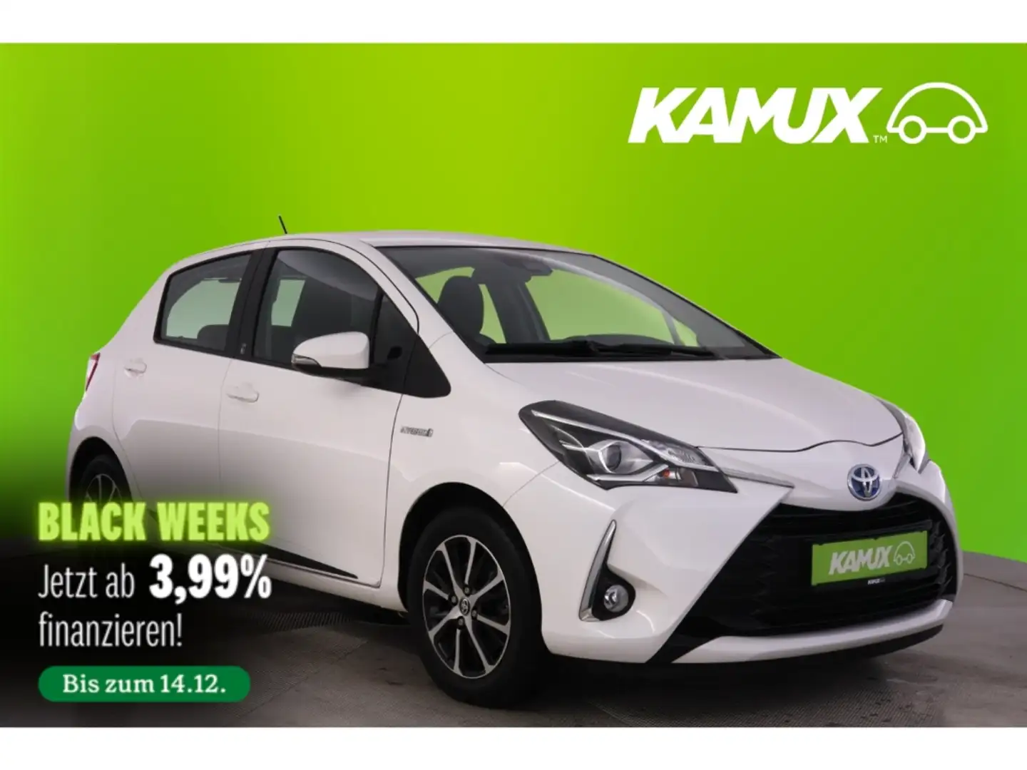Toyota Yaris 1.5Hybrid Aut.Team D+KAMERA+KLIMA Alb - 1