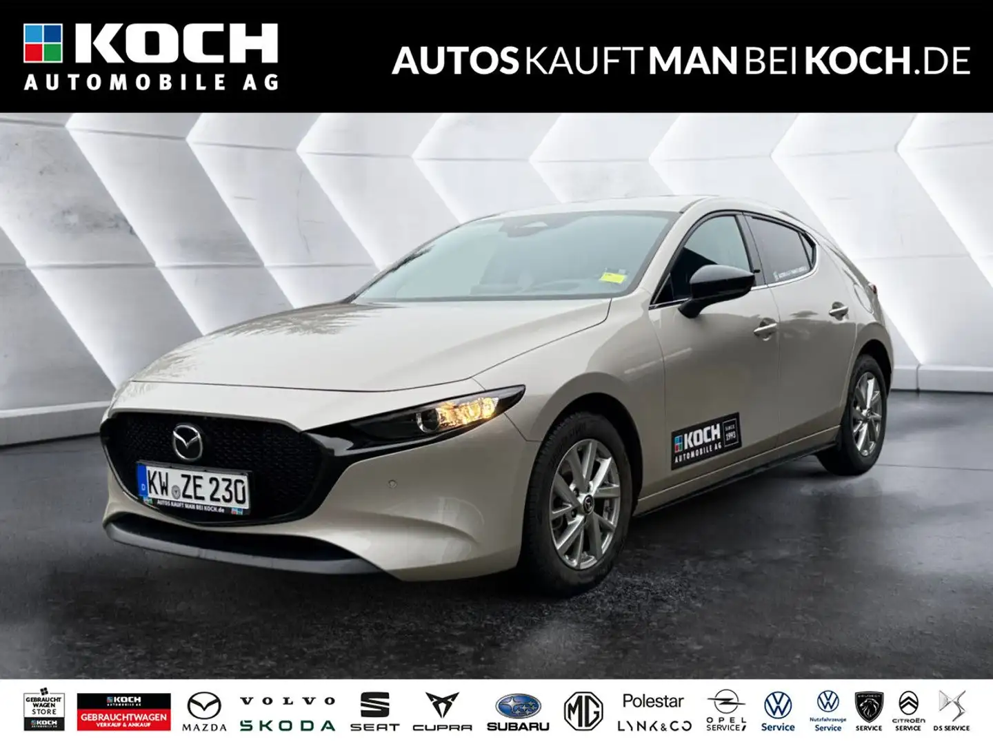 Mazda 3 5HB 2.5L e-SKYACTIV G 140ps 6MT FWD Homura M+S i Beige - 1