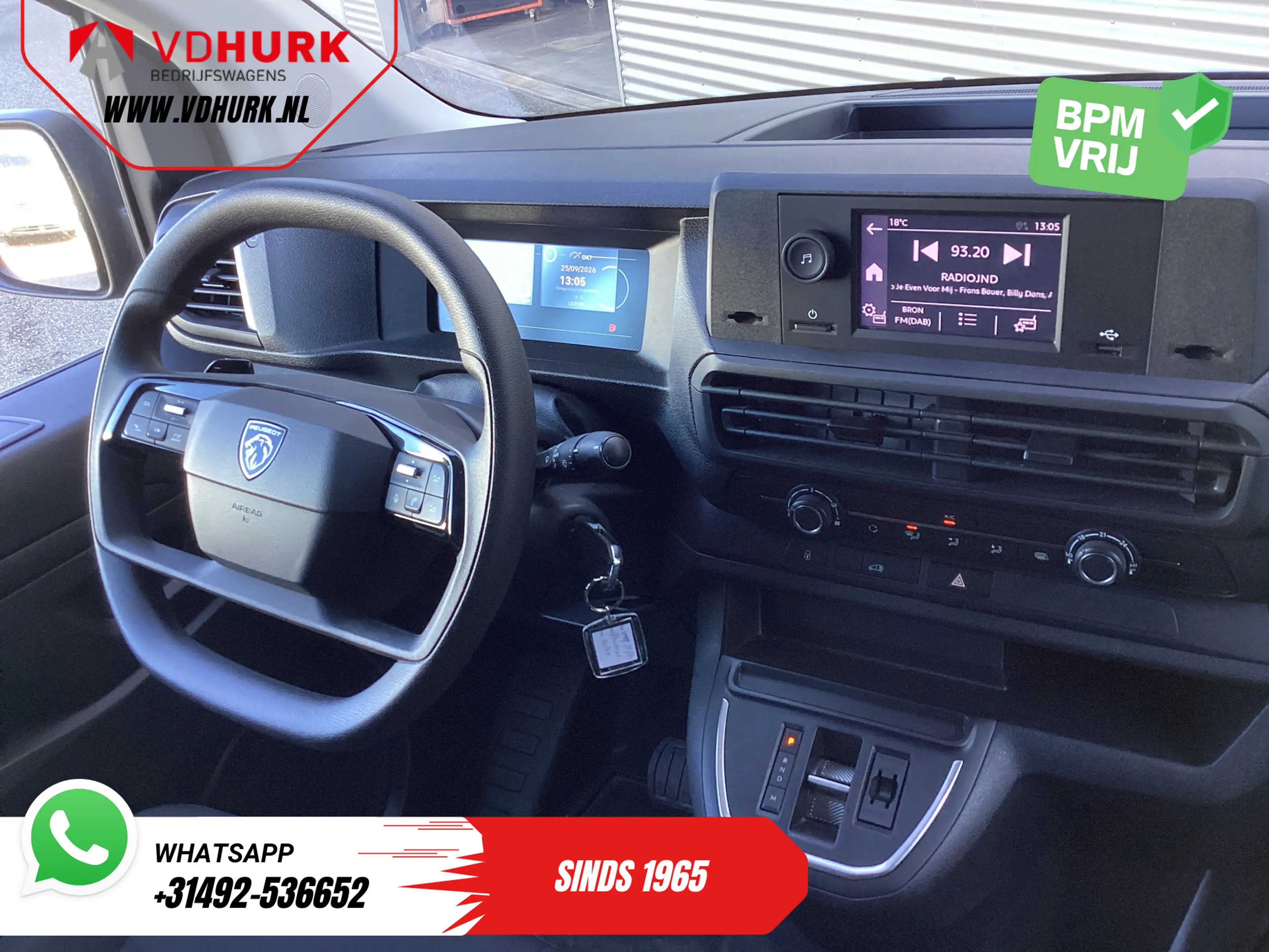 Peugeot Expert 2.0 HDi 145 pk Aut. Virtual Cockpit/ Airco/ Cruise — photo 12